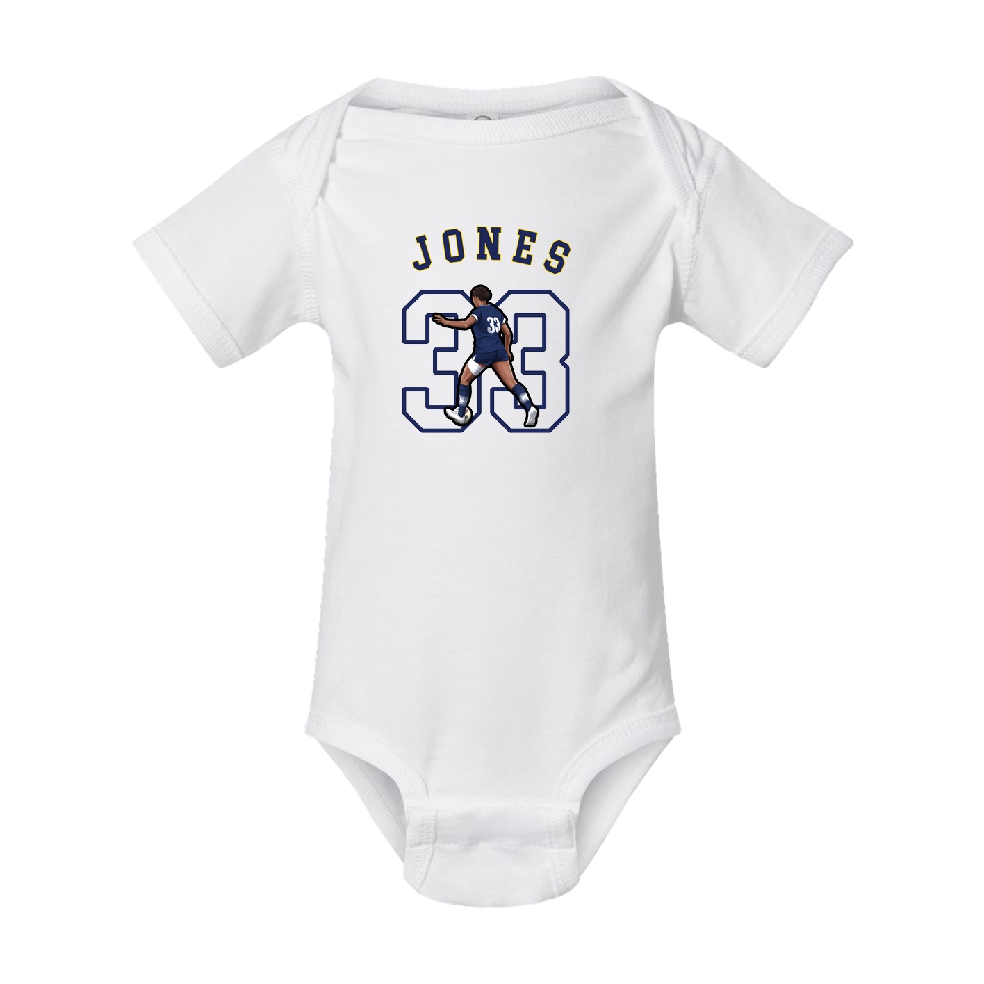 Baby Onesie — Shirsey Arch in White