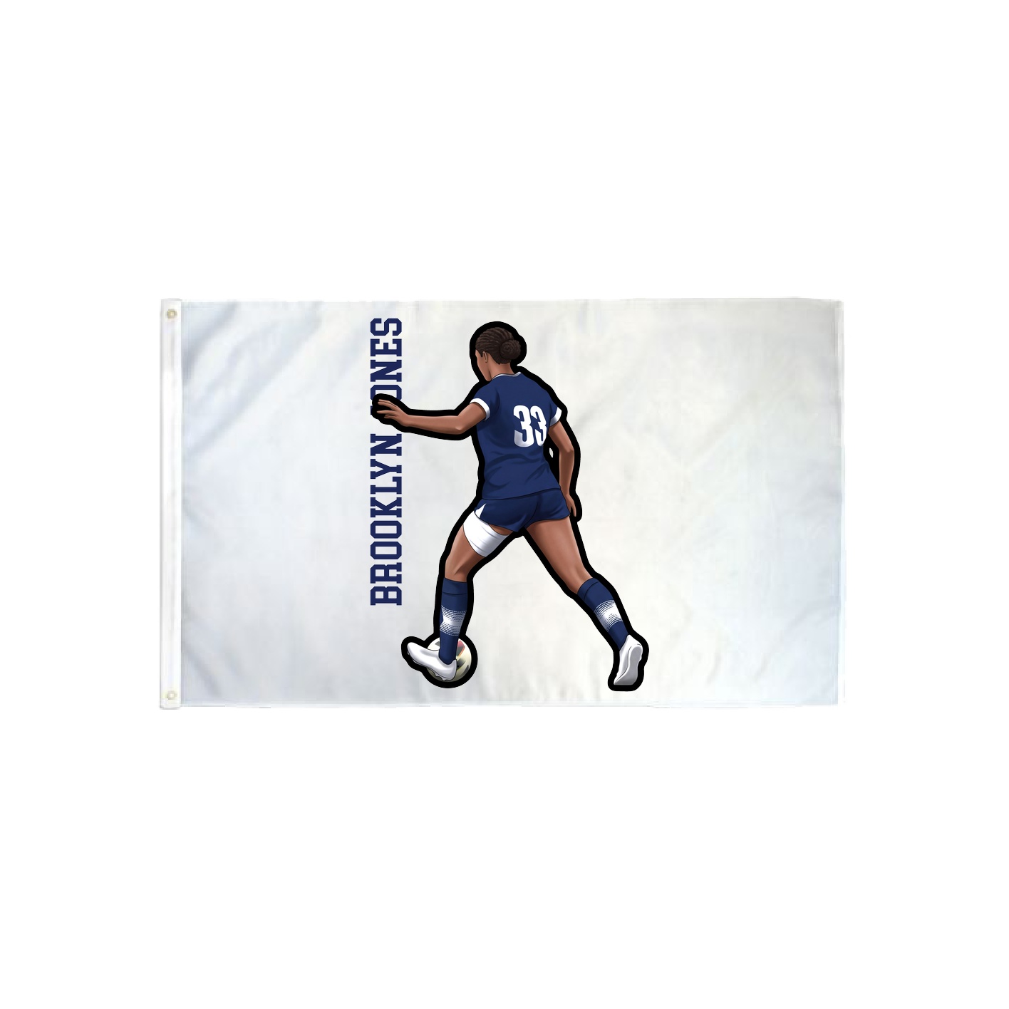3x5 Flag — Name Vertical in Classic