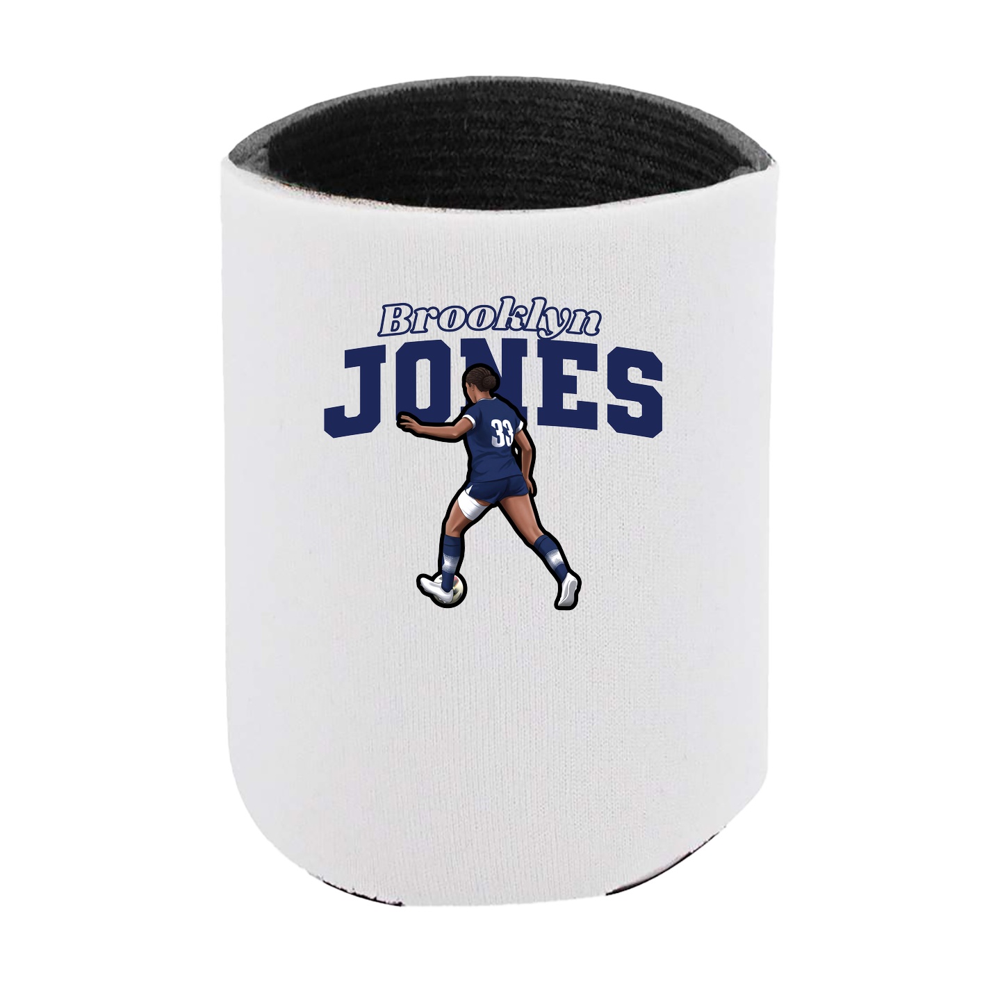 Can Holder — Name Arch in White