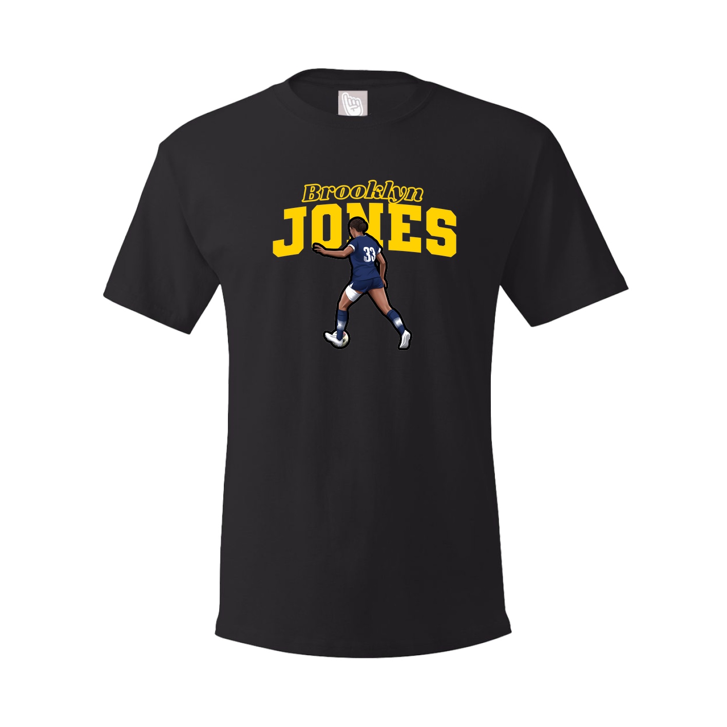 Tee — Name Arch in Black