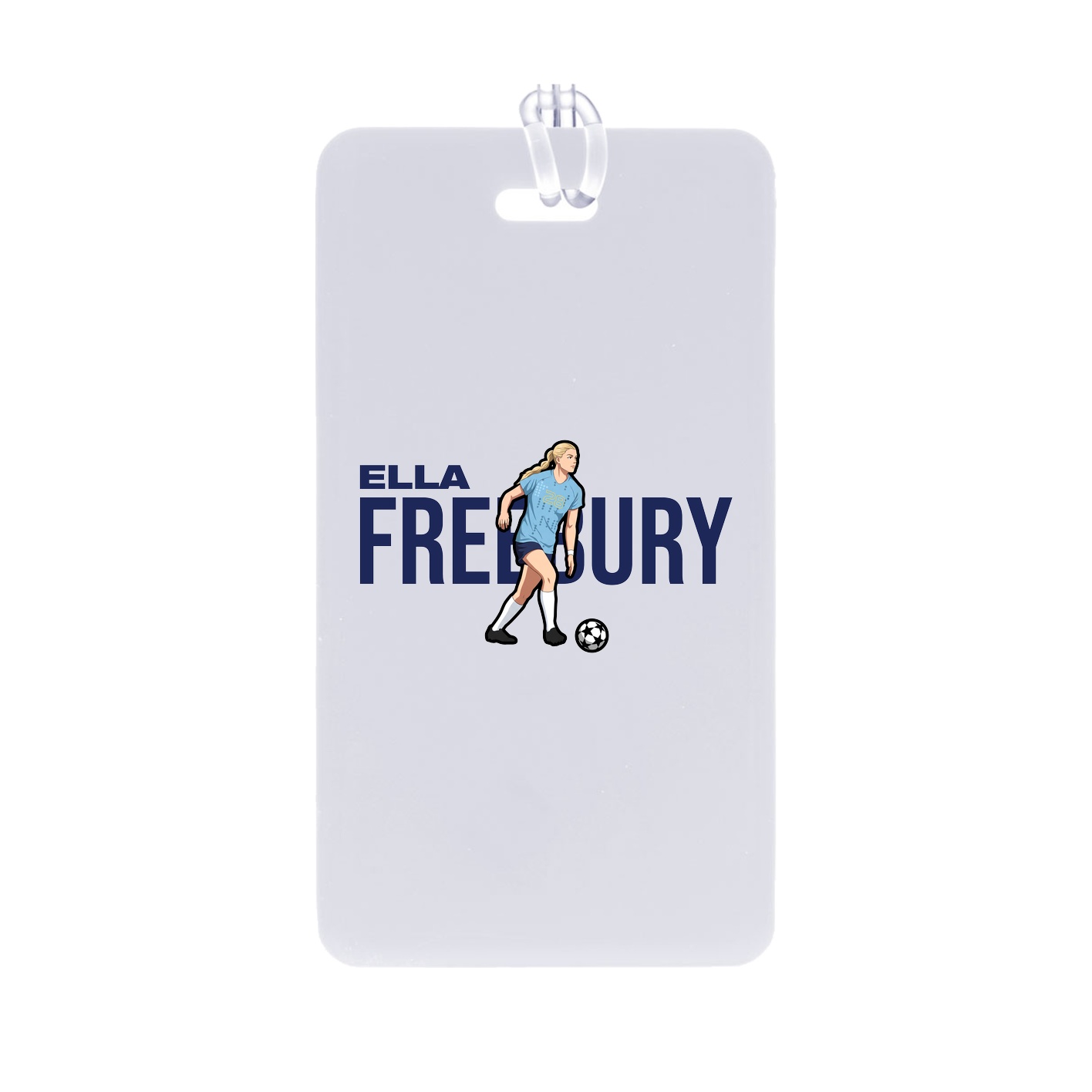 Bag Tag — Player Name in Classic
