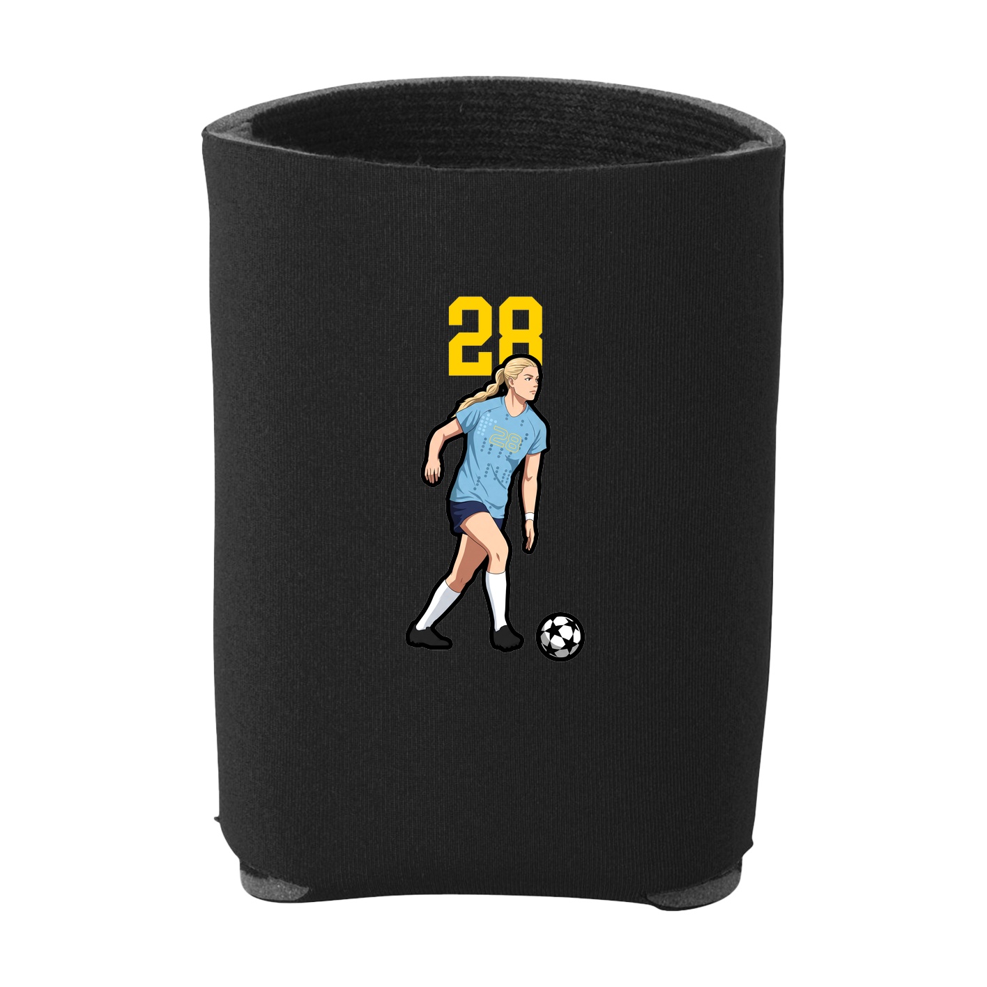 Can Holder — Number Top in Black
