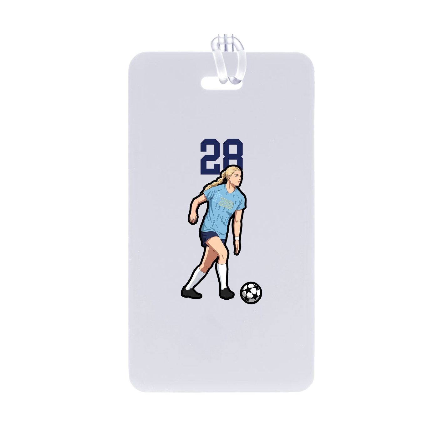 Bag Tag — Number Top in Classic