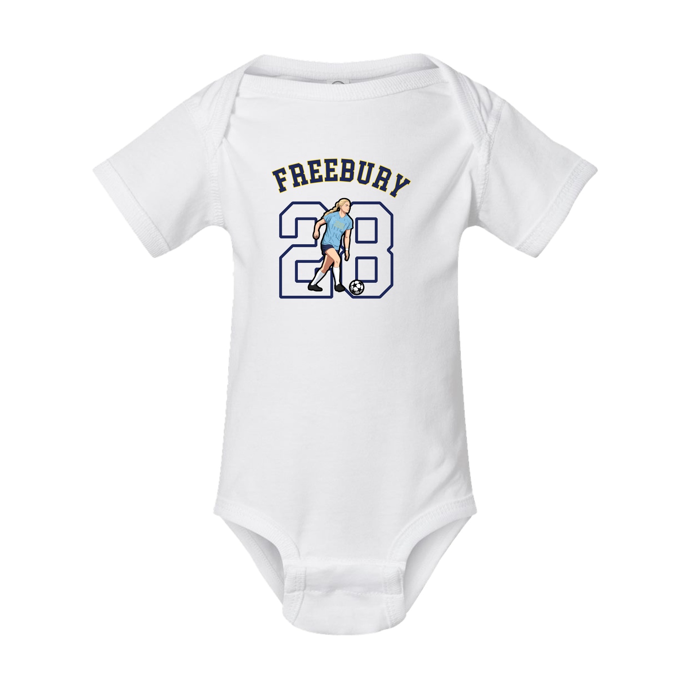 Baby Onesie — Shirsey Arch in White
