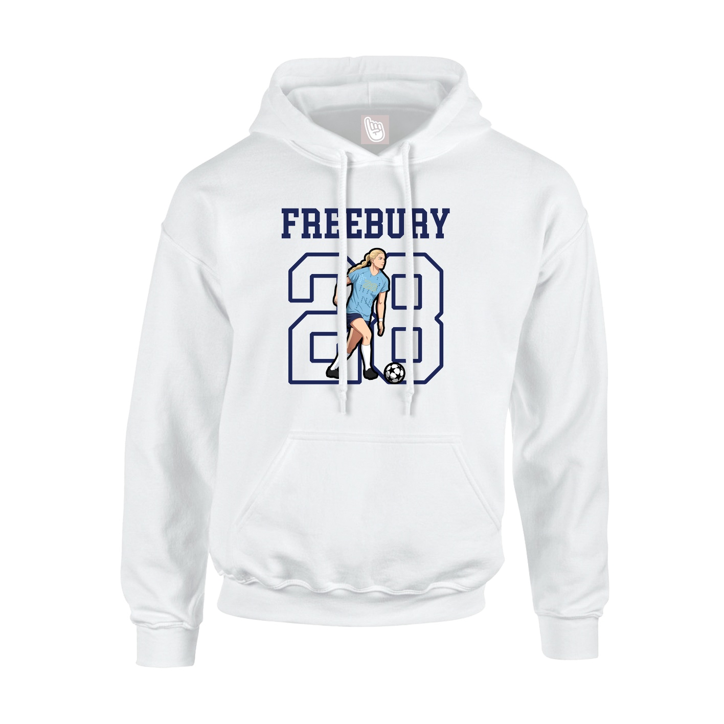 Youth Hoodie — Shirsey in White