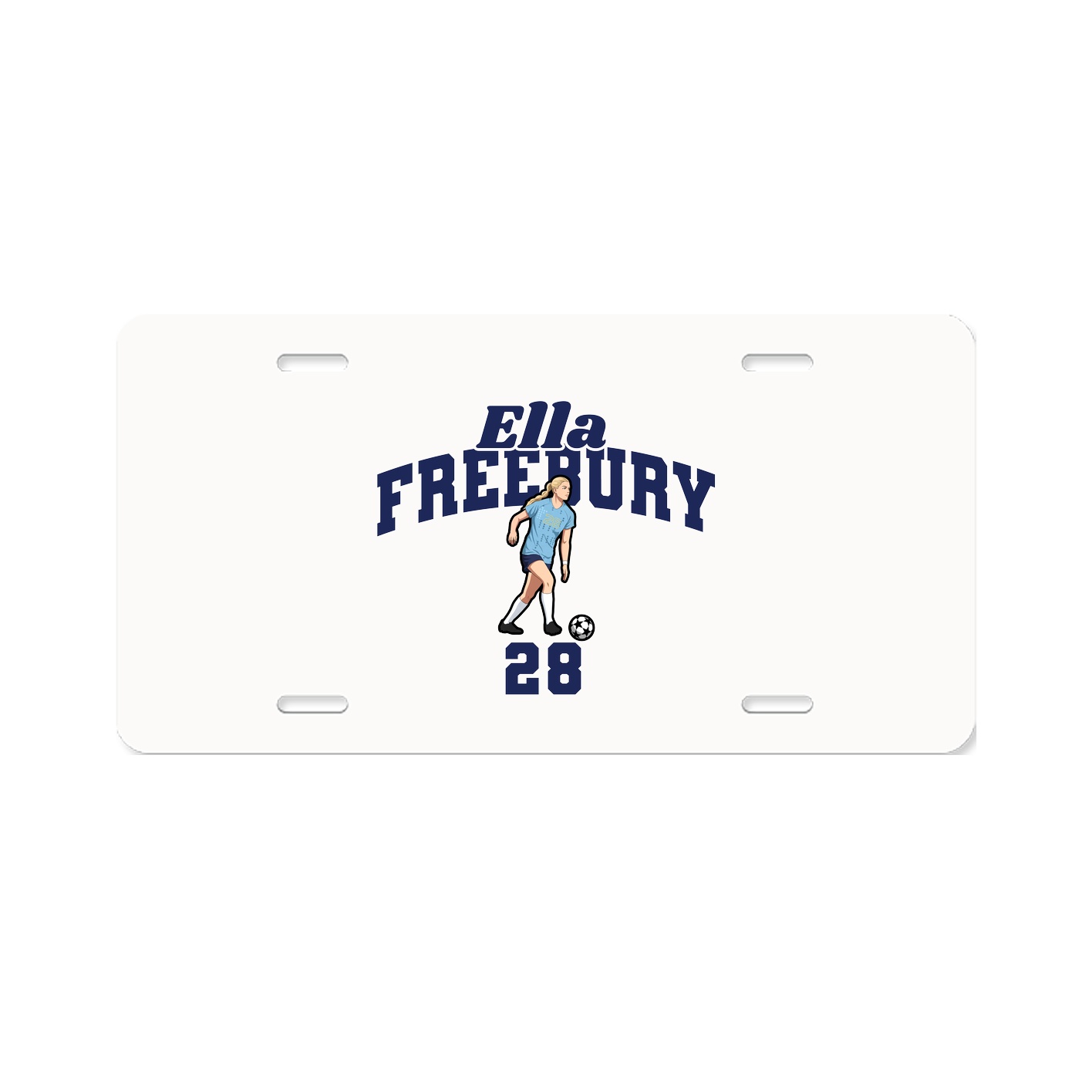 License Plate — Signature Arch in Classic