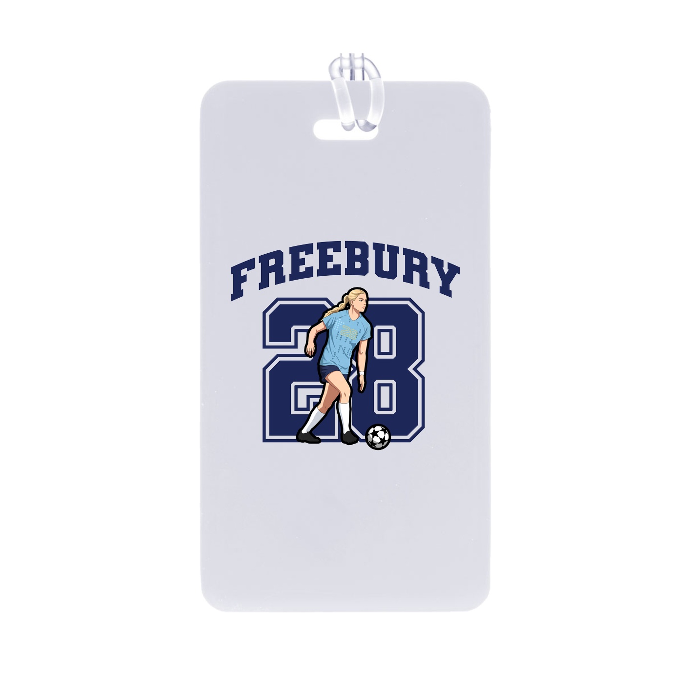 Bag Tag — Number in Classic