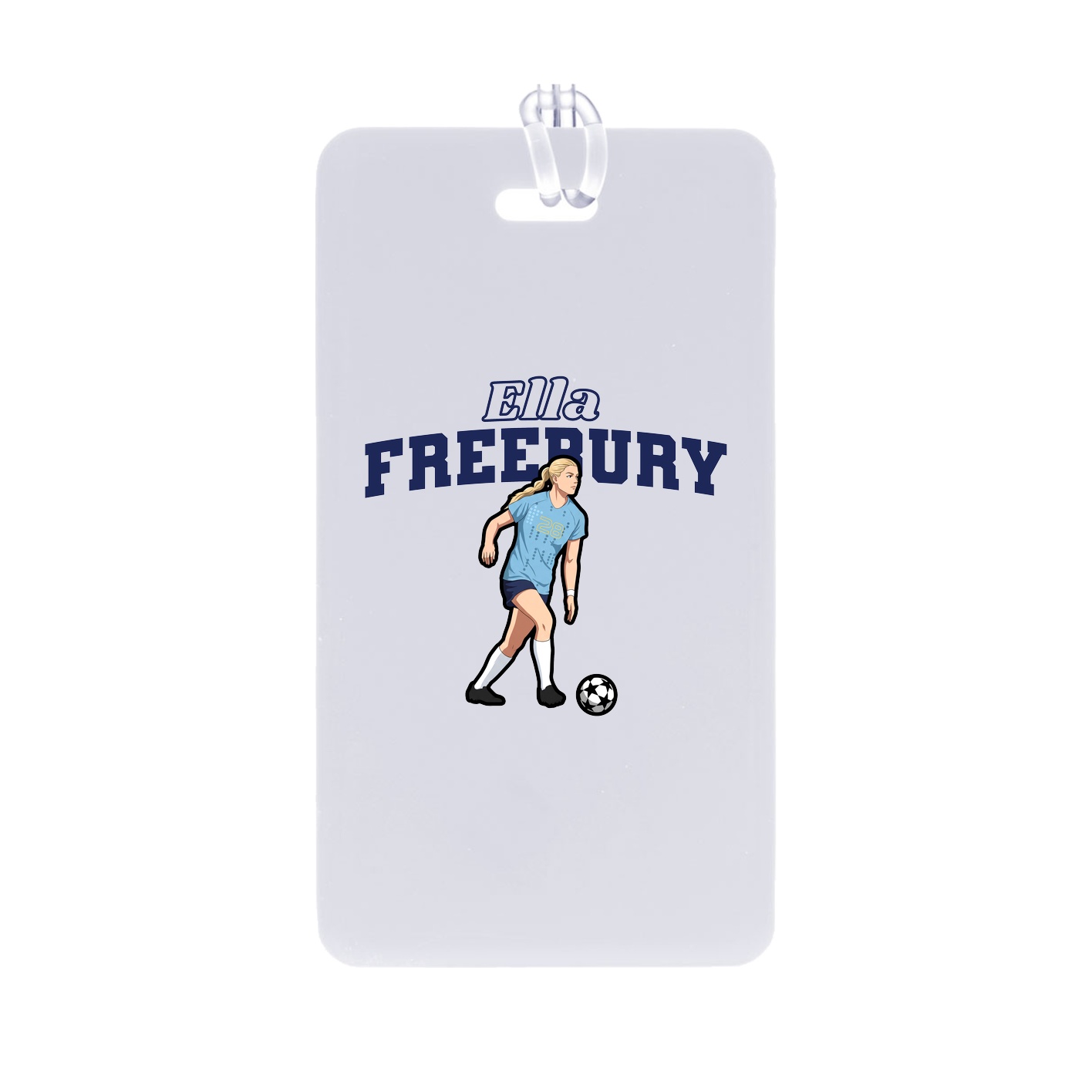 Bag Tag — Name Arch in Classic