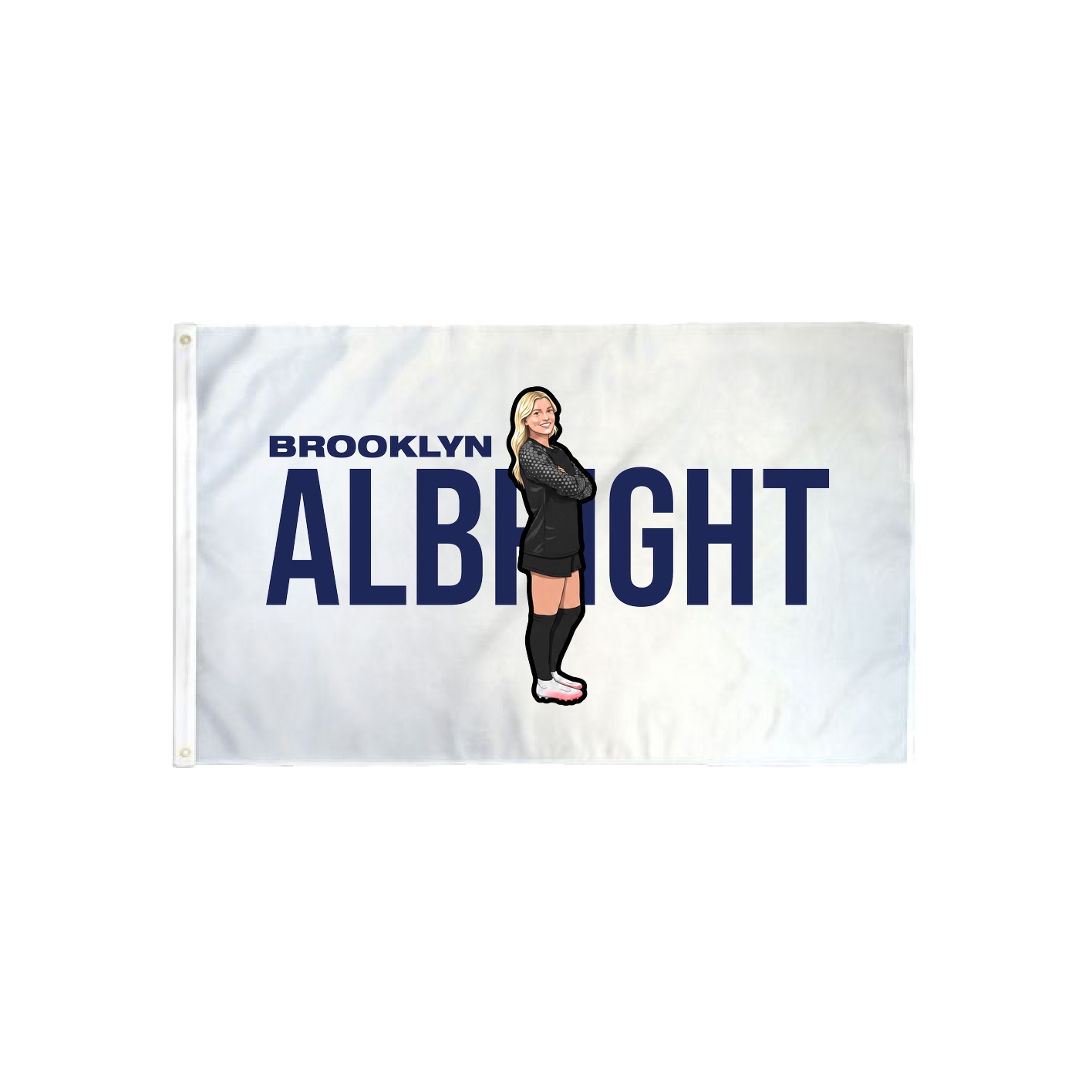 3x5 Flag — Player Name in Classic