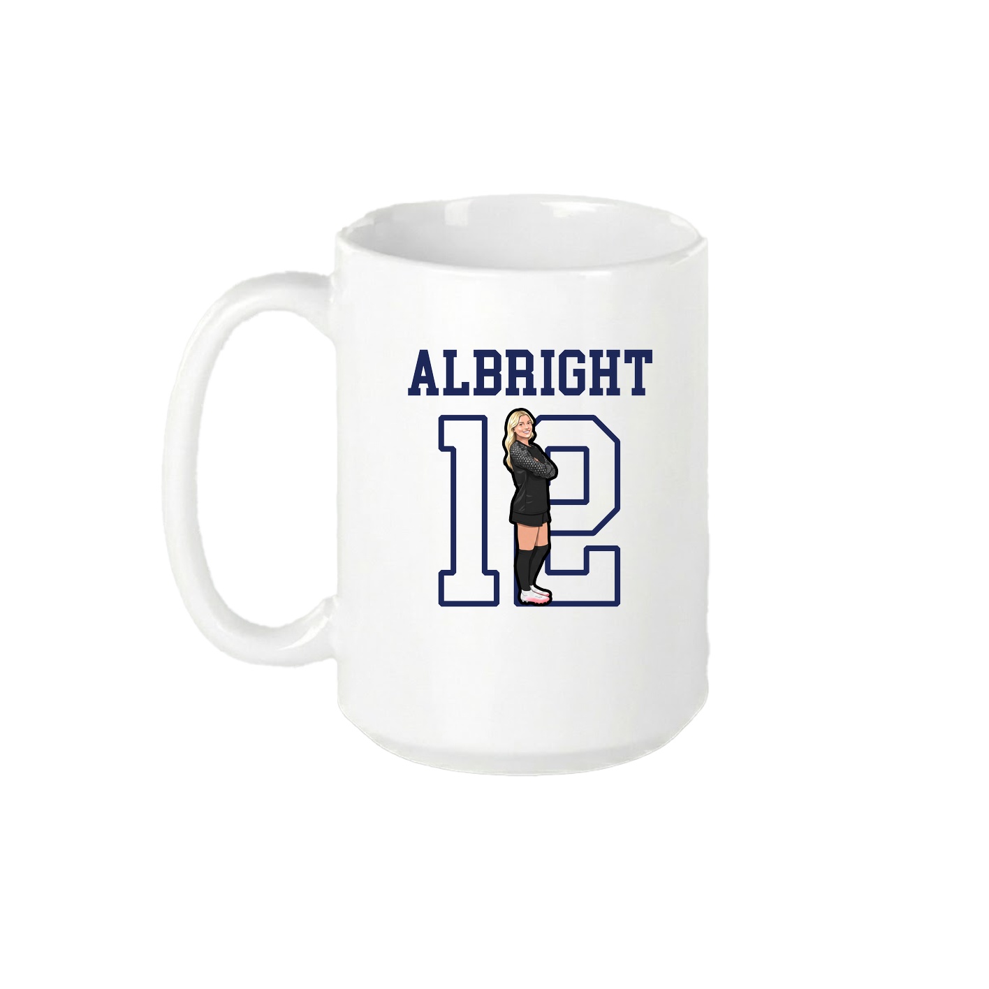 15oz Coffee Mug — Shirsey in White