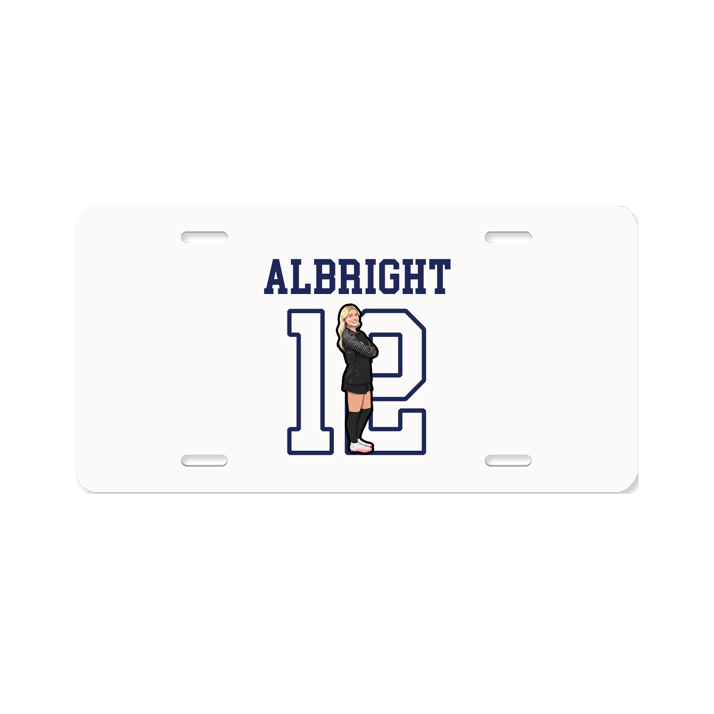 License Plate — Shirsey in Classic