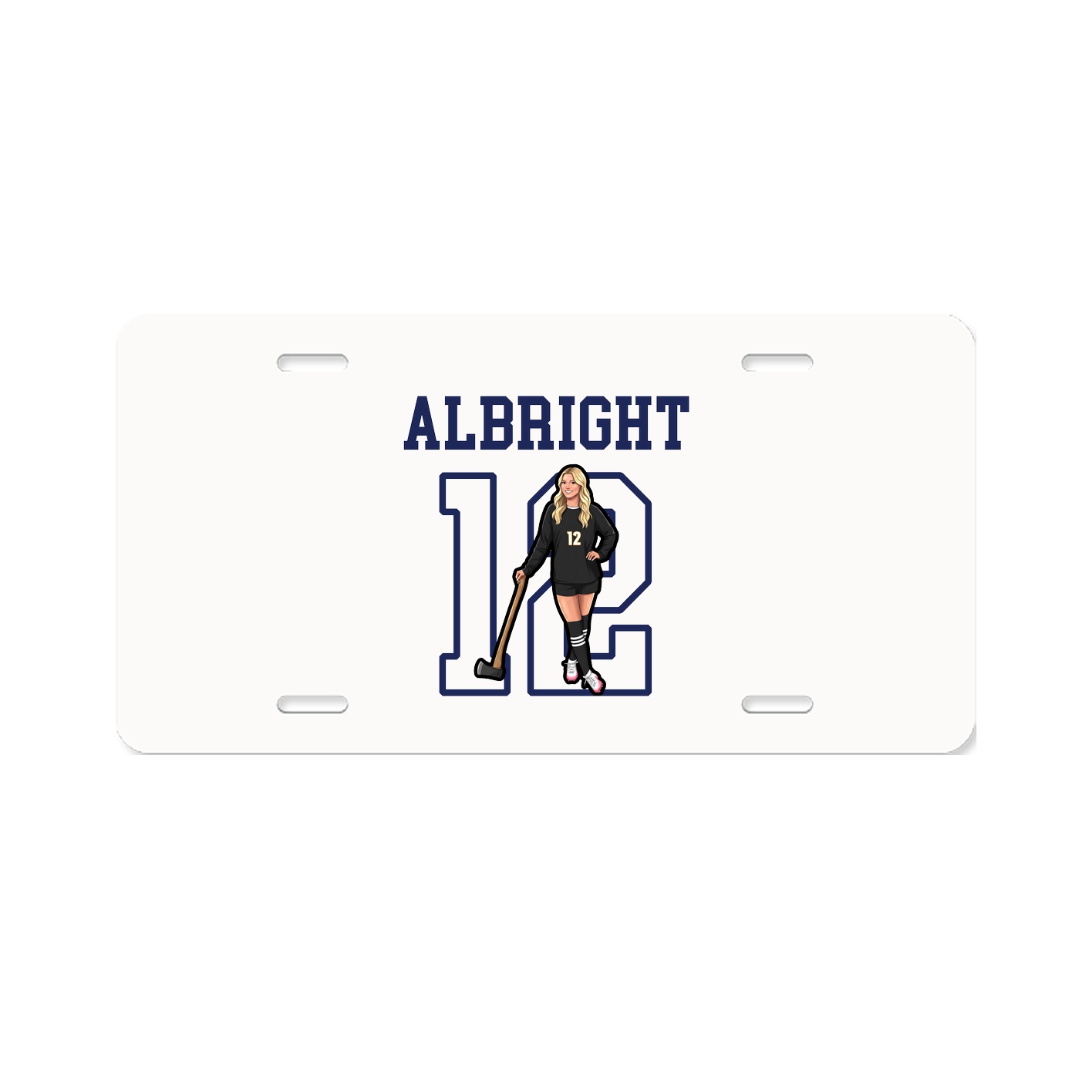 License Plate — Shirsey in Classic