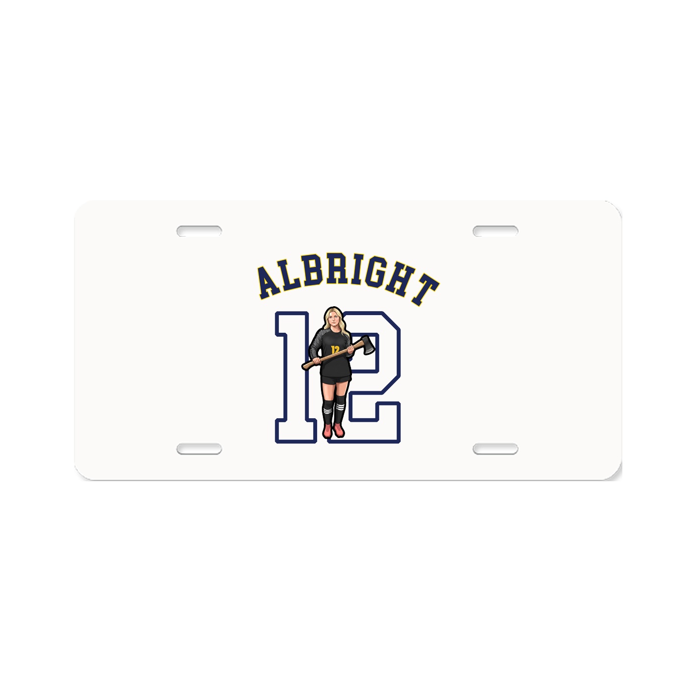 License Plate — Shirsey Arch in Classic