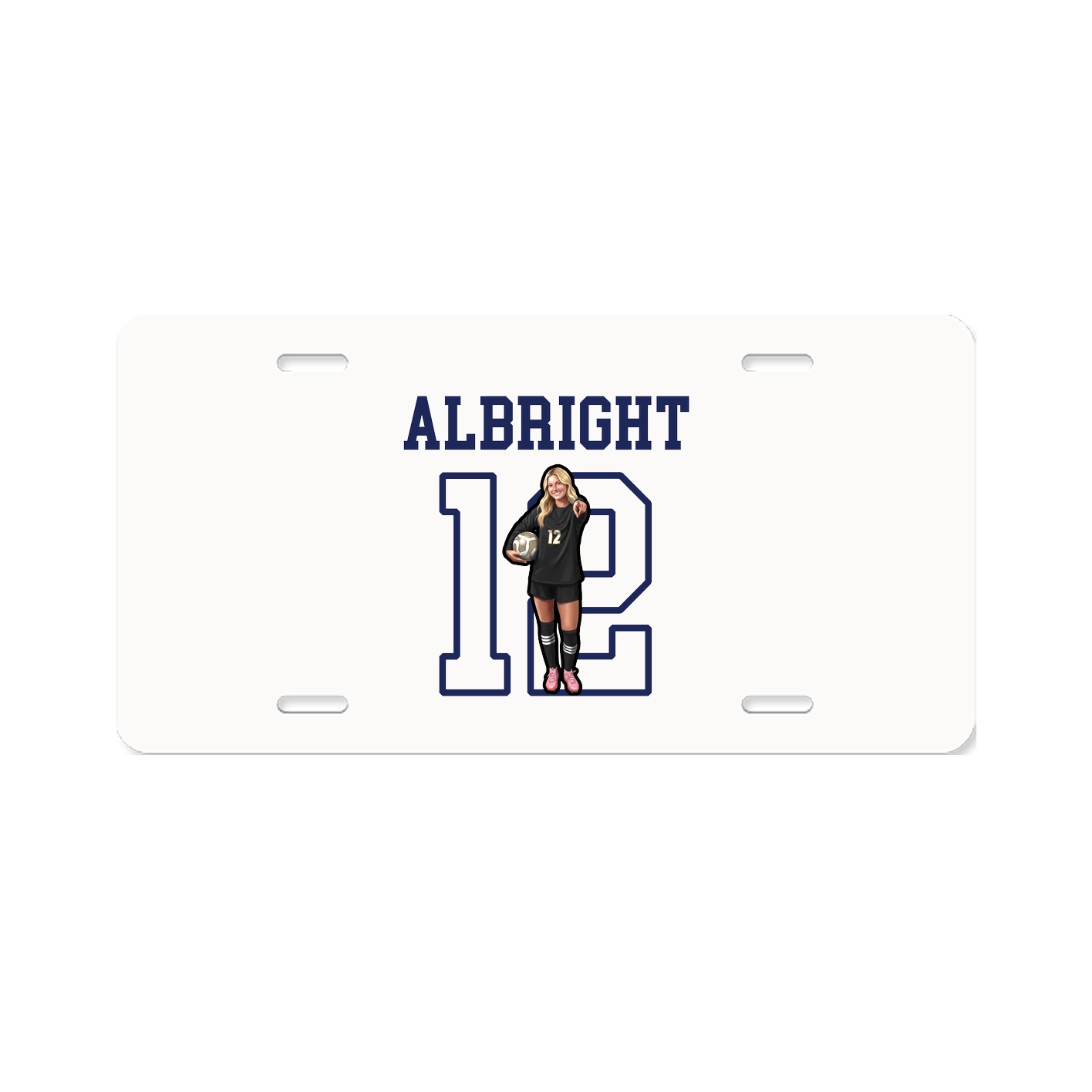 License Plate — Shirsey in Classic
