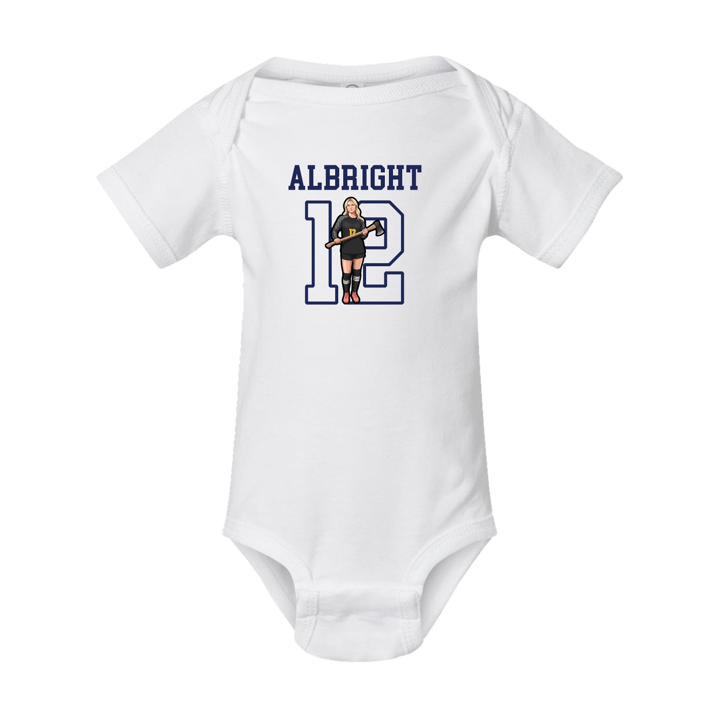 Baby Onesie — Shirsey in White