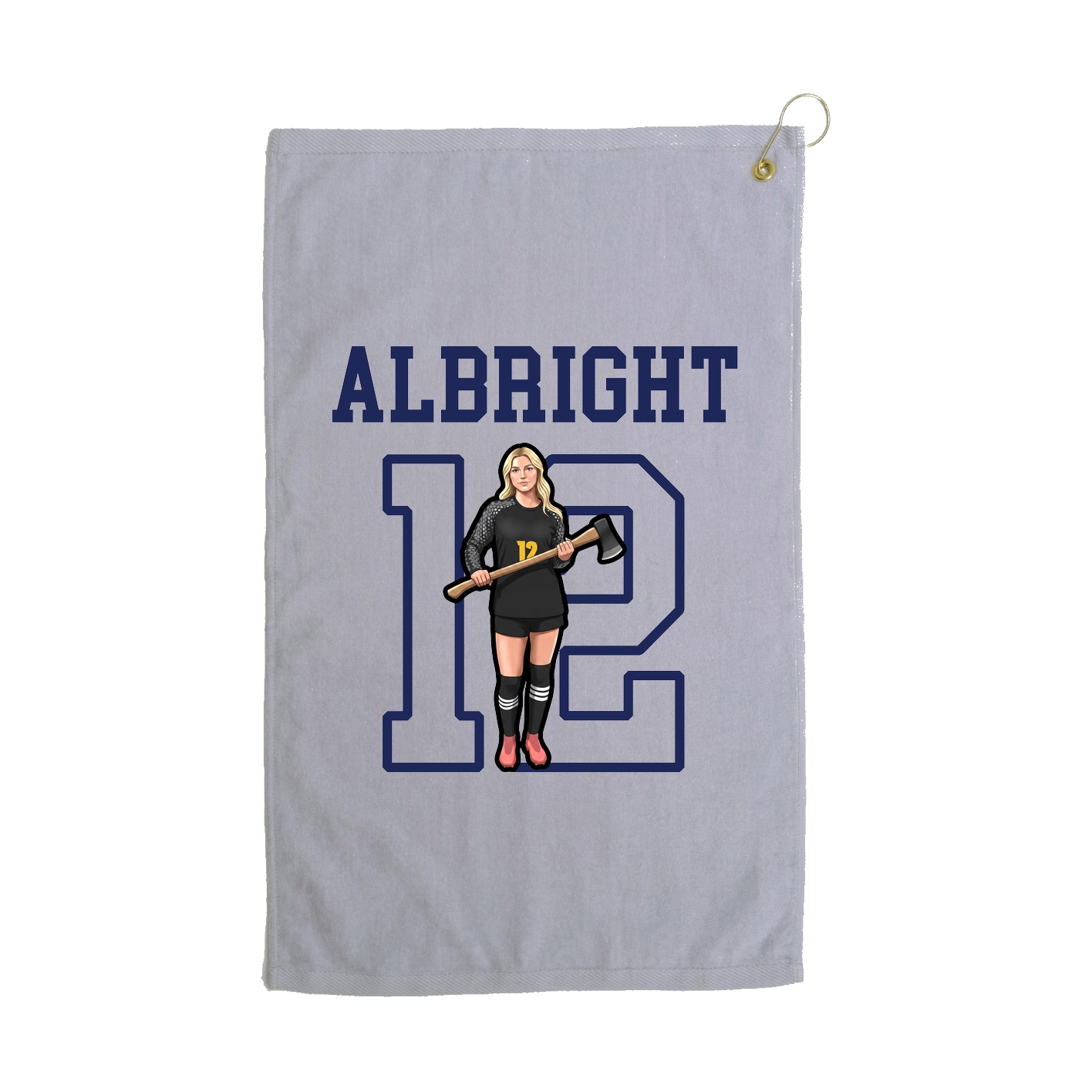 Golf Towel — Shirsey in Grey