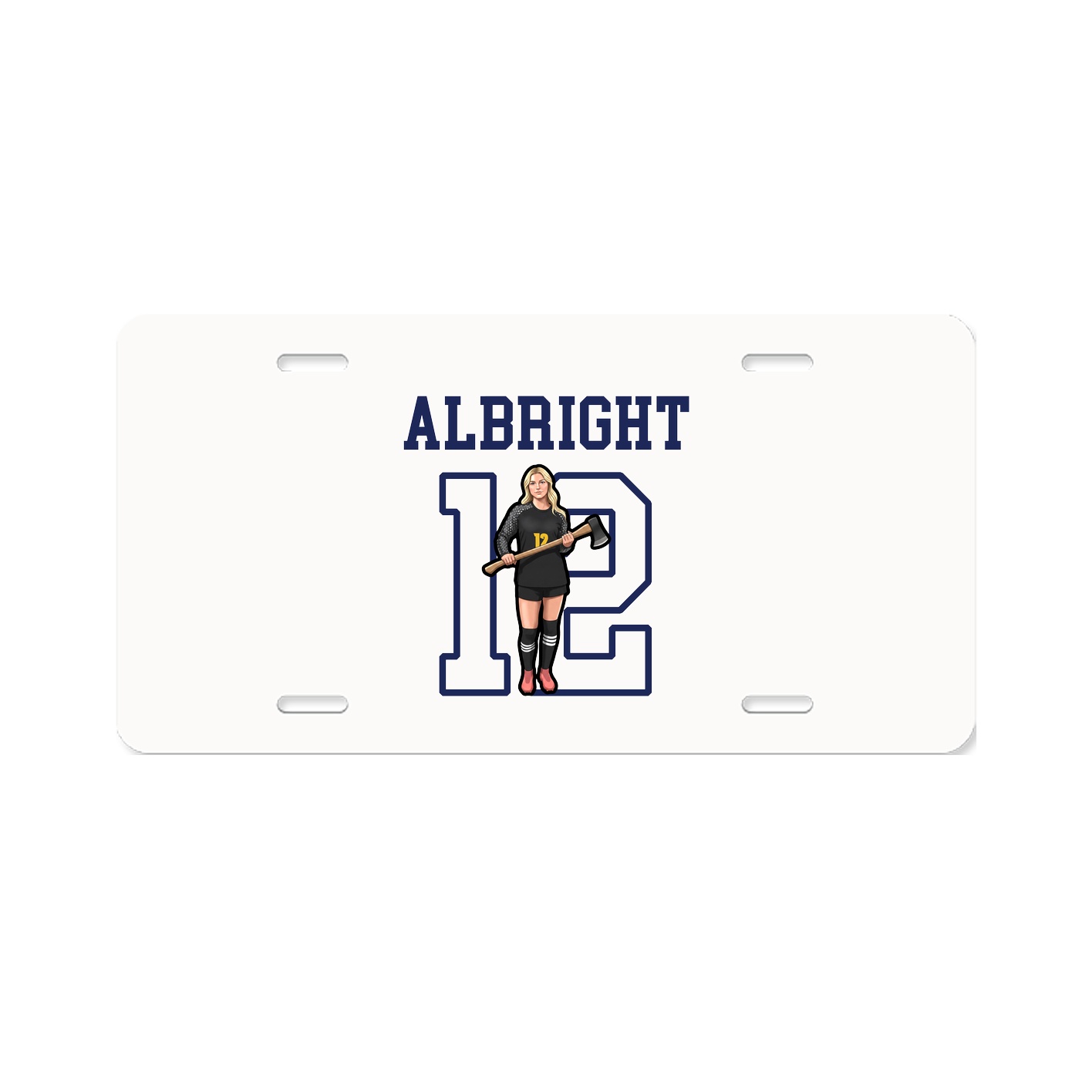 License Plate — Shirsey in Classic