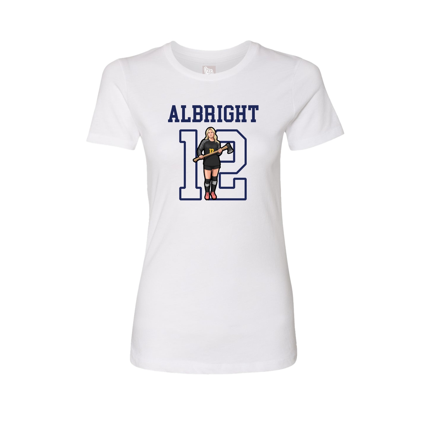 Fitted Women's Tee — Shirsey in White