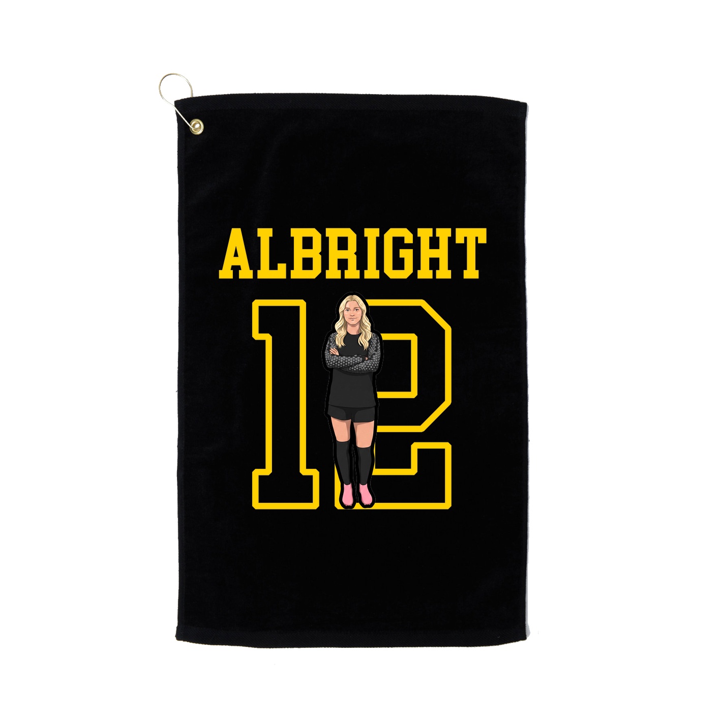 Golf Towel — Shirsey in Black