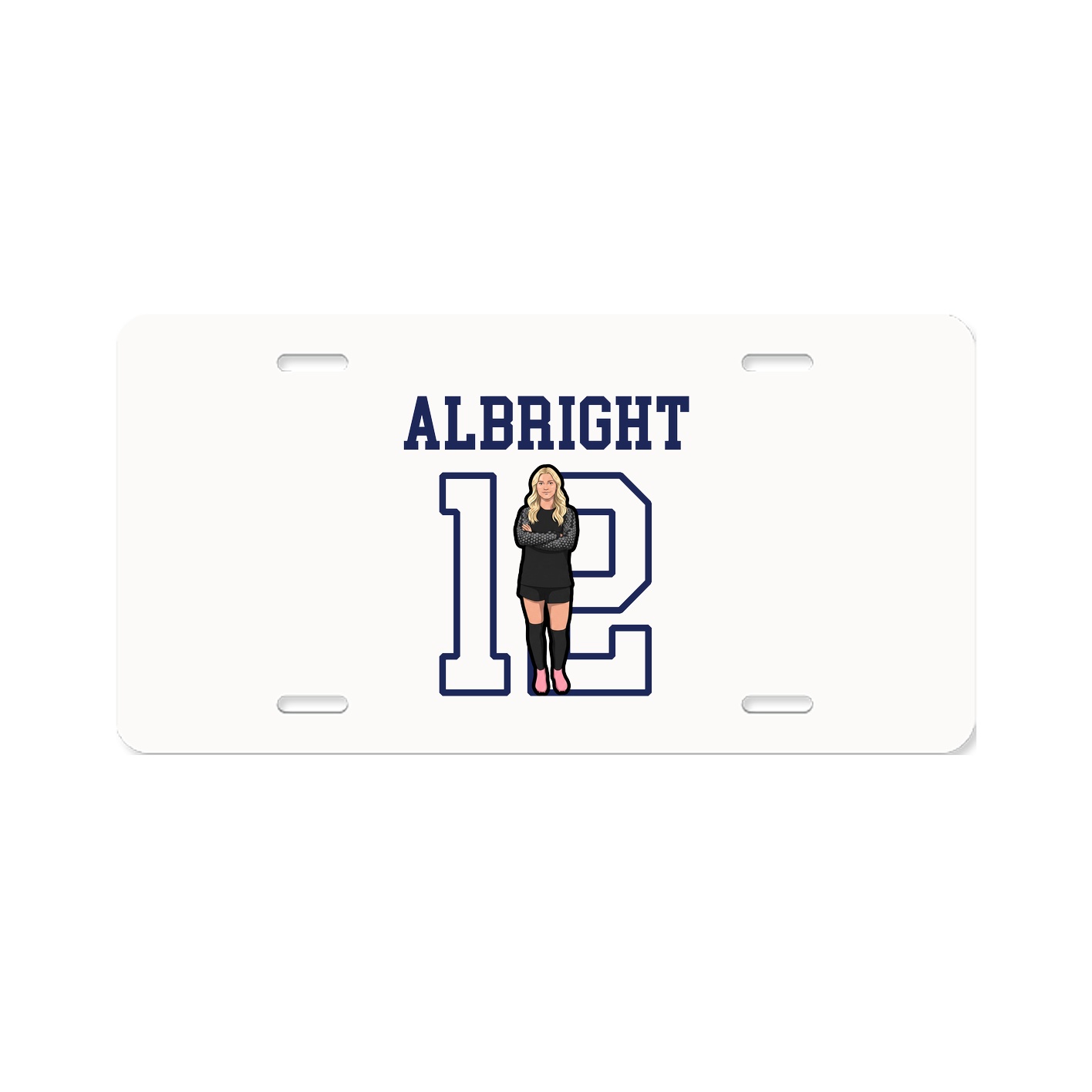 License Plate — Shirsey in Classic