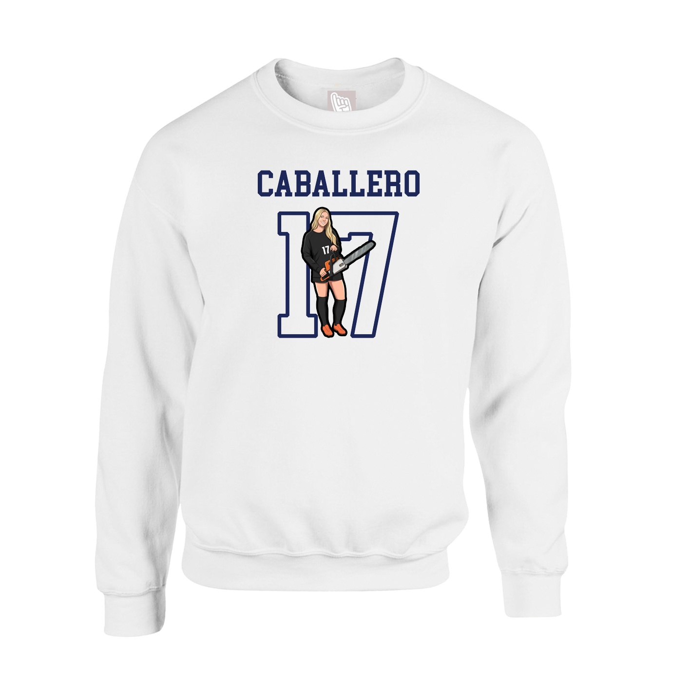 Fleece Crew — Shirsey in White