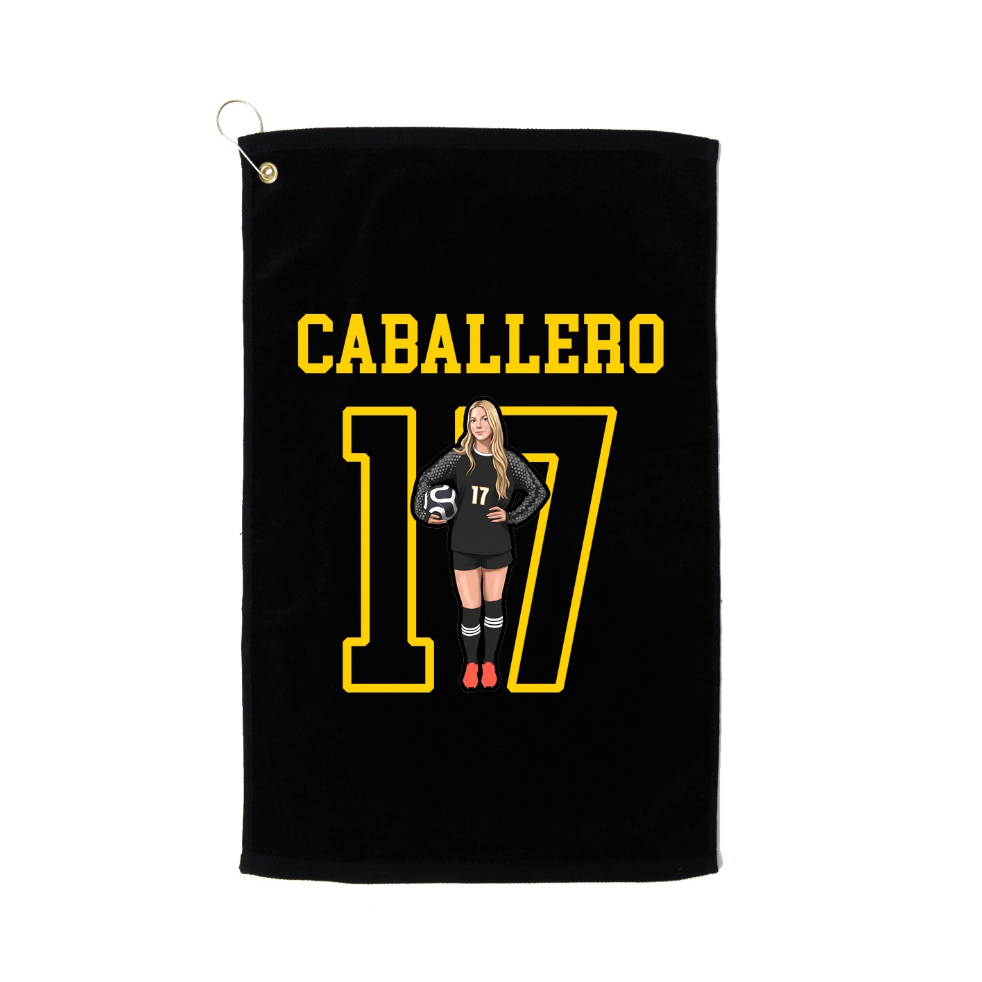 Golf Towel — Shirsey in Black