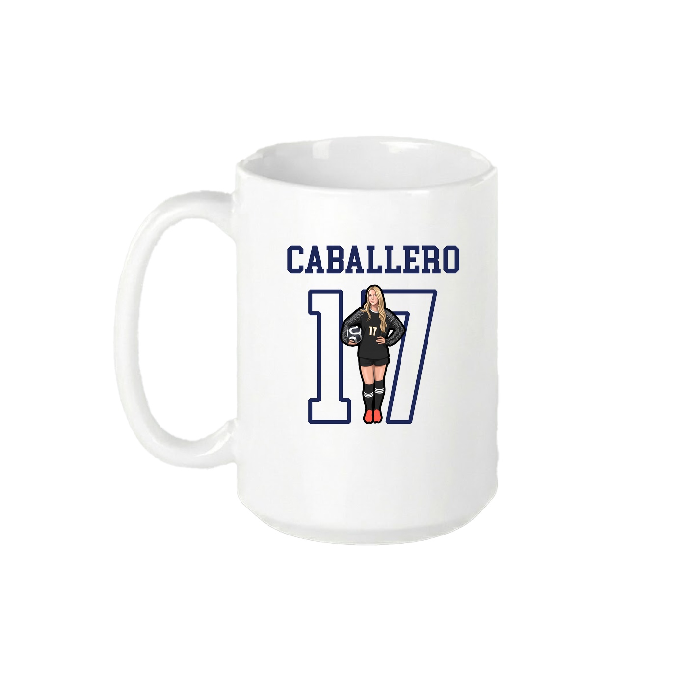 15oz Coffee Mug — Shirsey in White