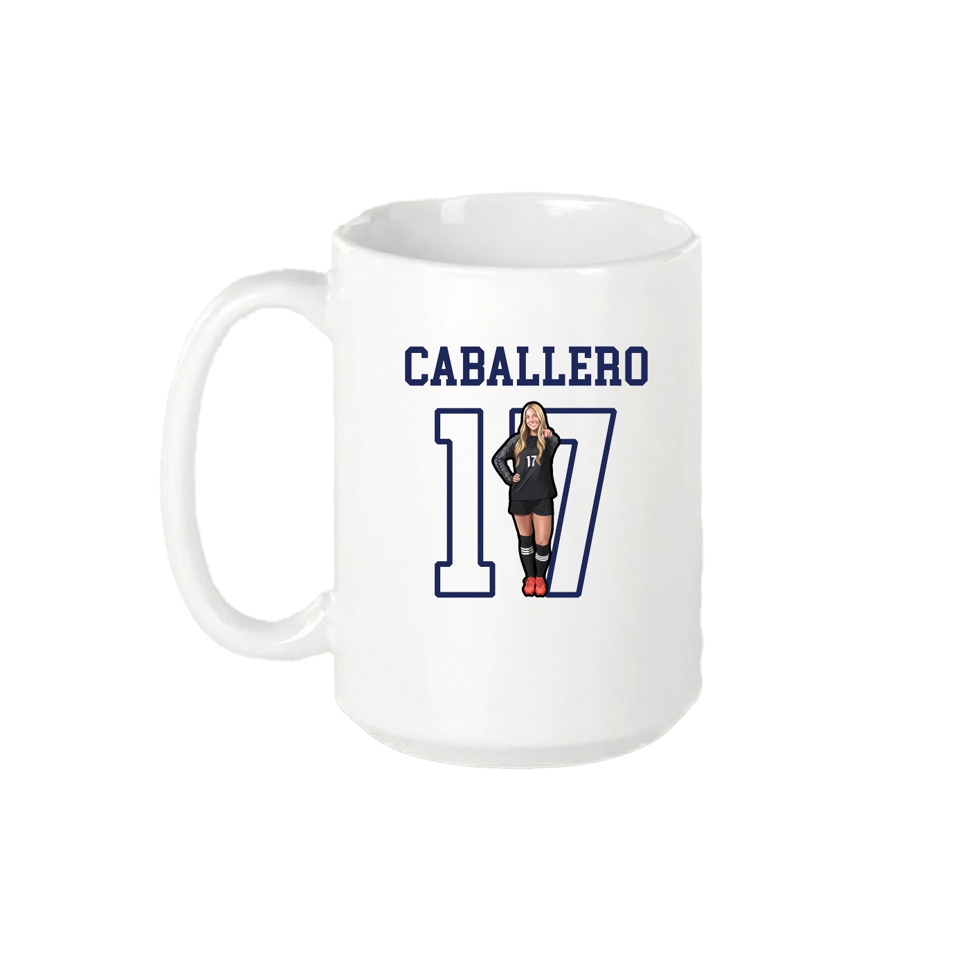 15oz Coffee Mug — Shirsey in White
