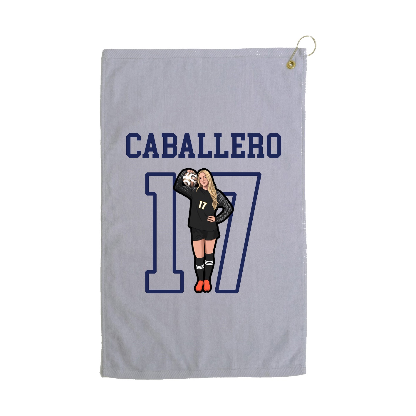 Golf Towel — Shirsey in Grey