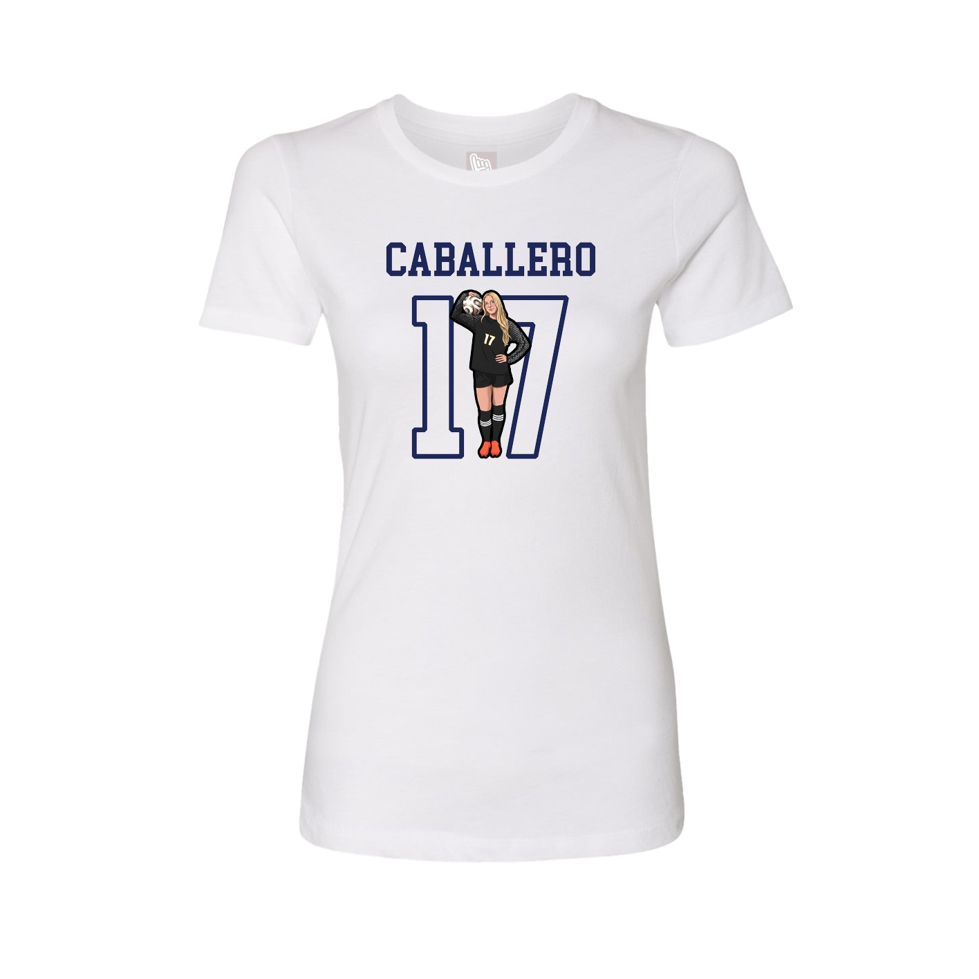 Fitted Women's Tee — Shirsey in White
