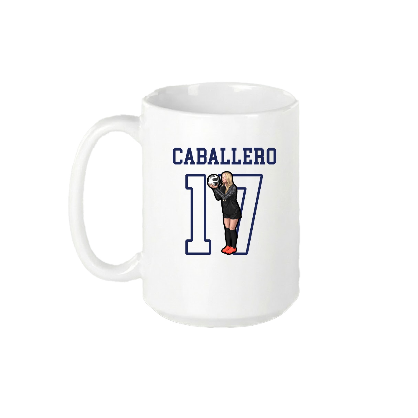 15oz Coffee Mug — Shirsey in White