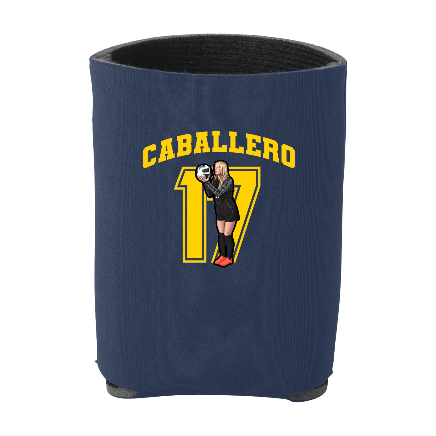 Can Holder — Number in Navy