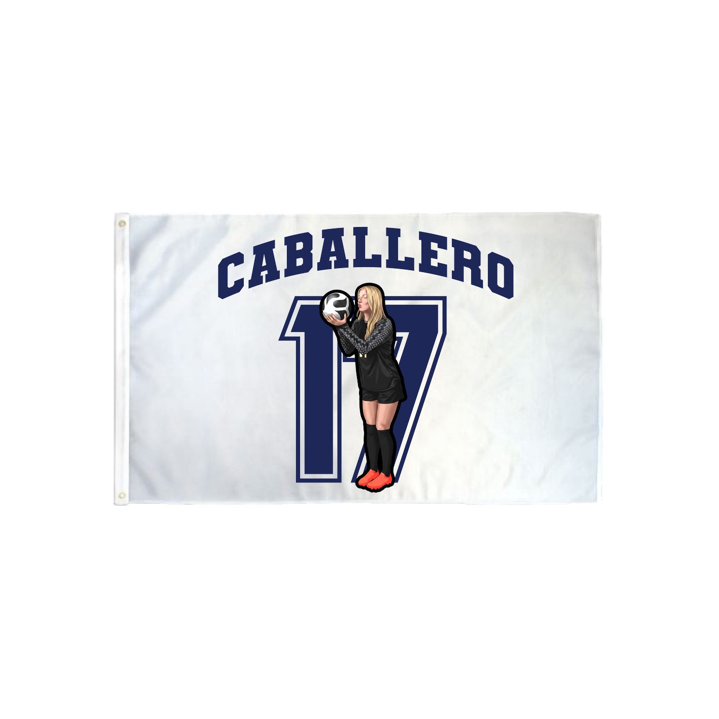 3x5 Flag — Number in Classic