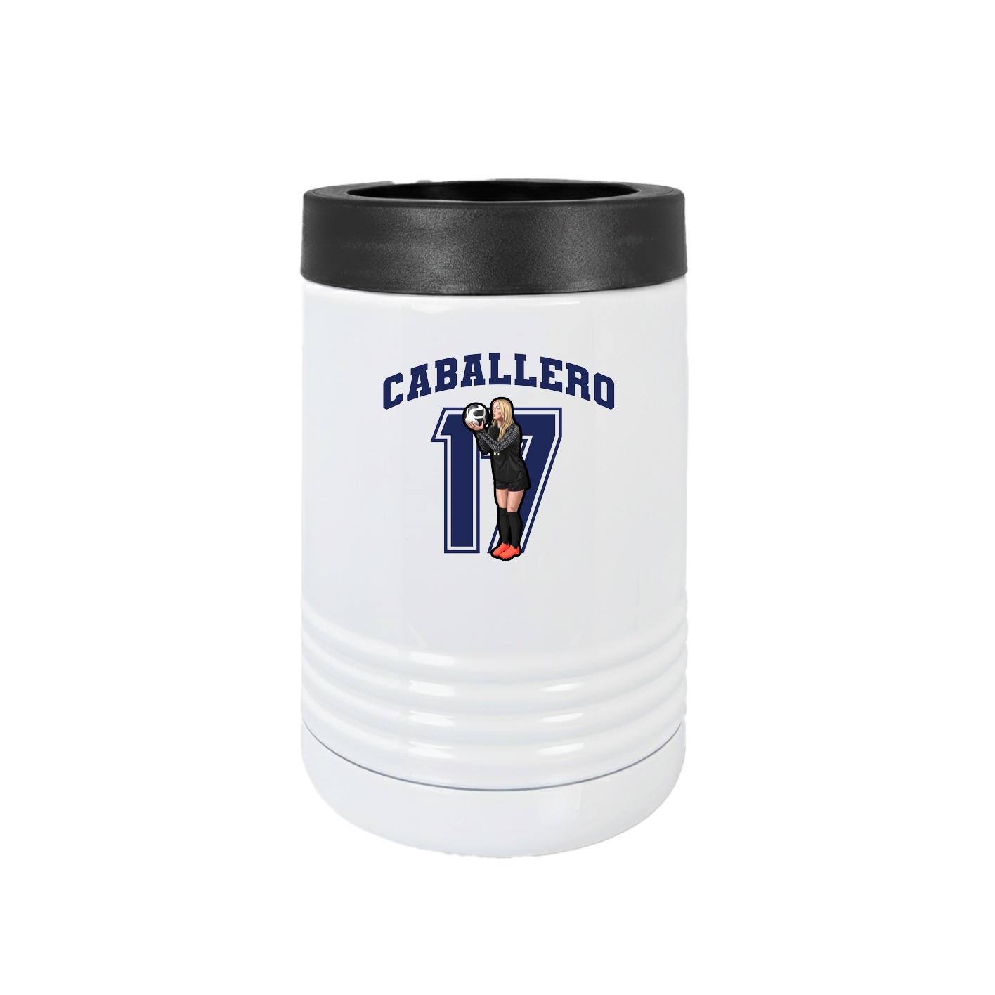 Beverage Holder — Number in White