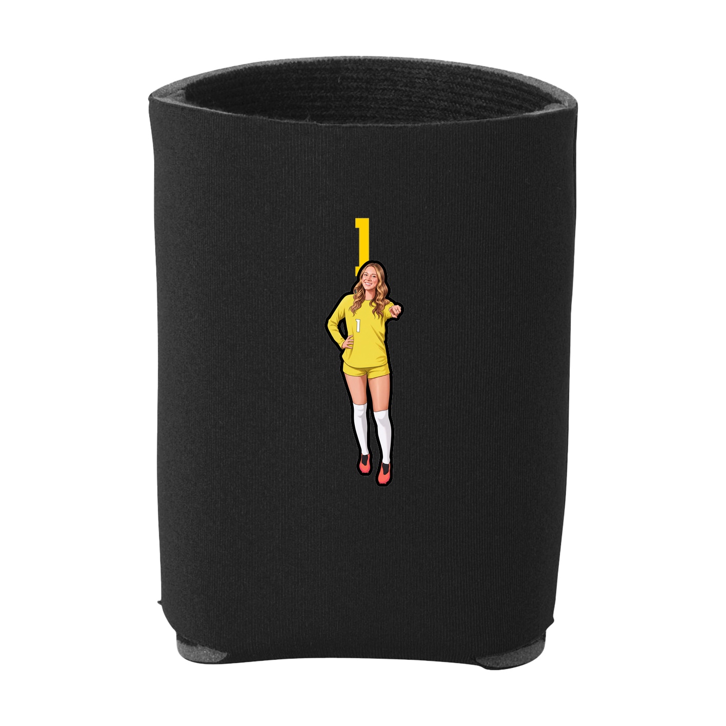 Can Holder — Number Top in Black