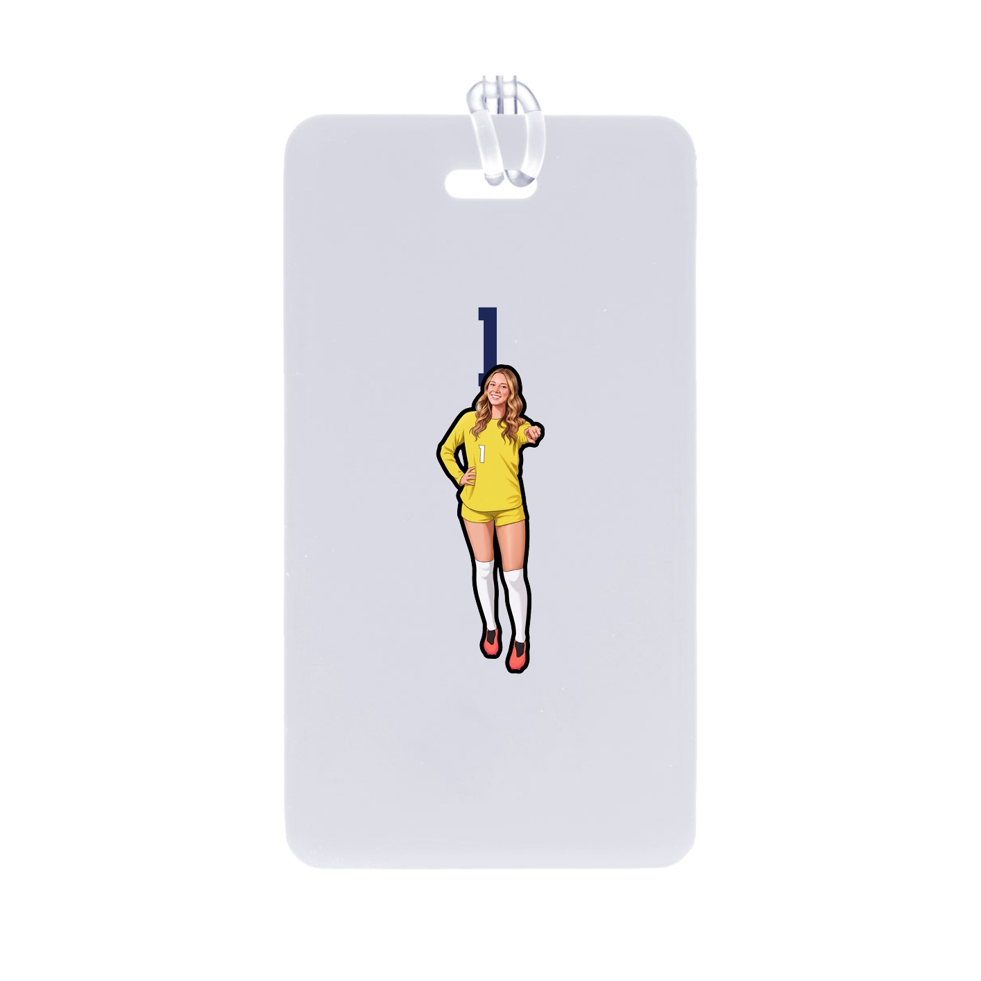 Bag Tag — Number Top in Classic