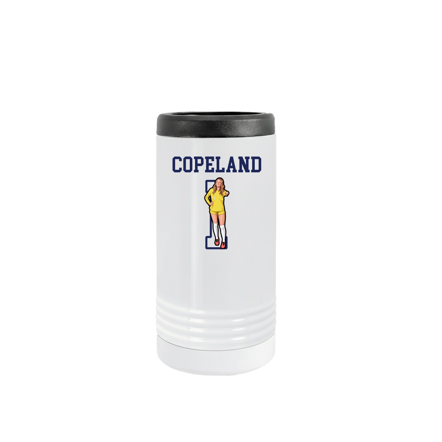 Slim Beverage Holder — Shirsey in White