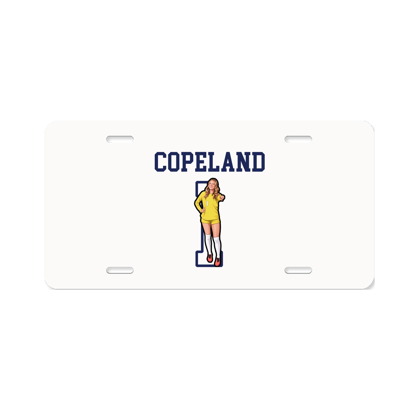 License Plate — Shirsey in Classic