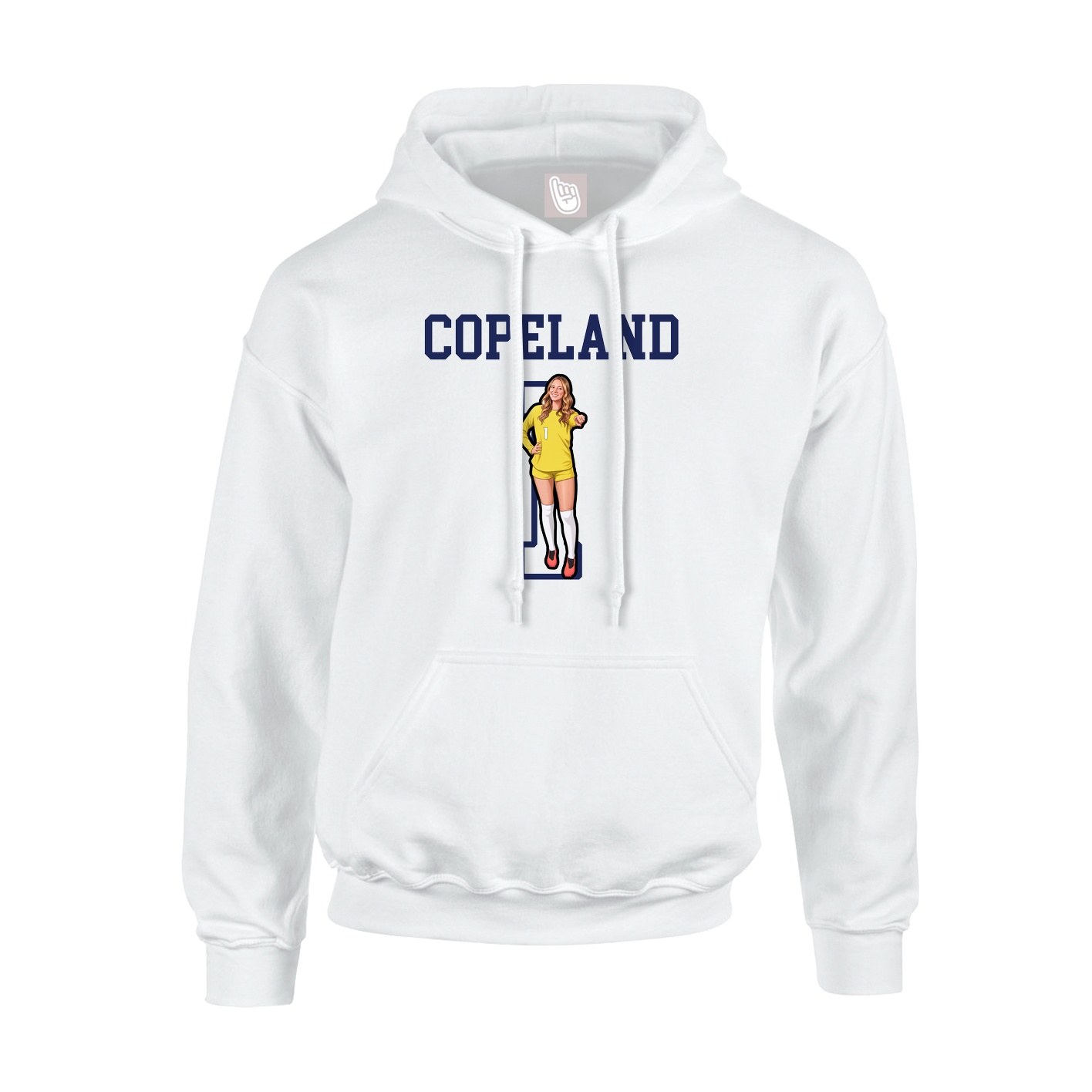 Youth Hoodie — Shirsey in White