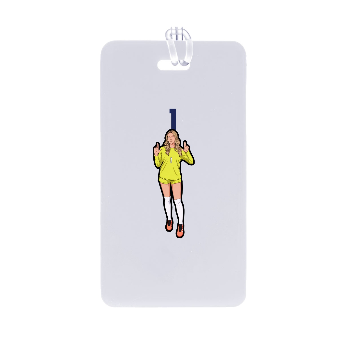 Bag Tag — Number Top in Classic
