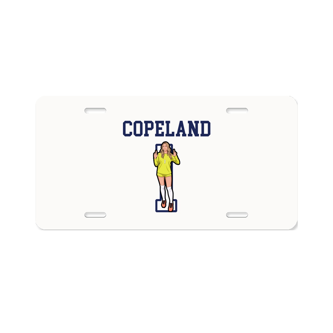 License Plate — Shirsey in Classic