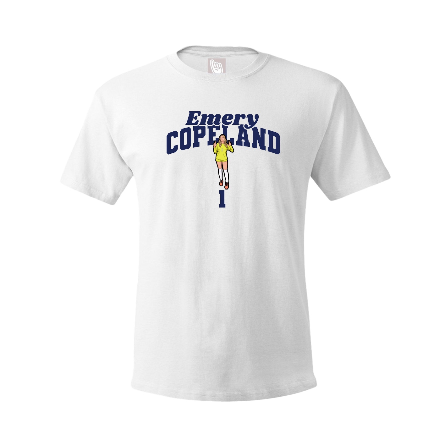 Youth Tee — Signature Arch in White