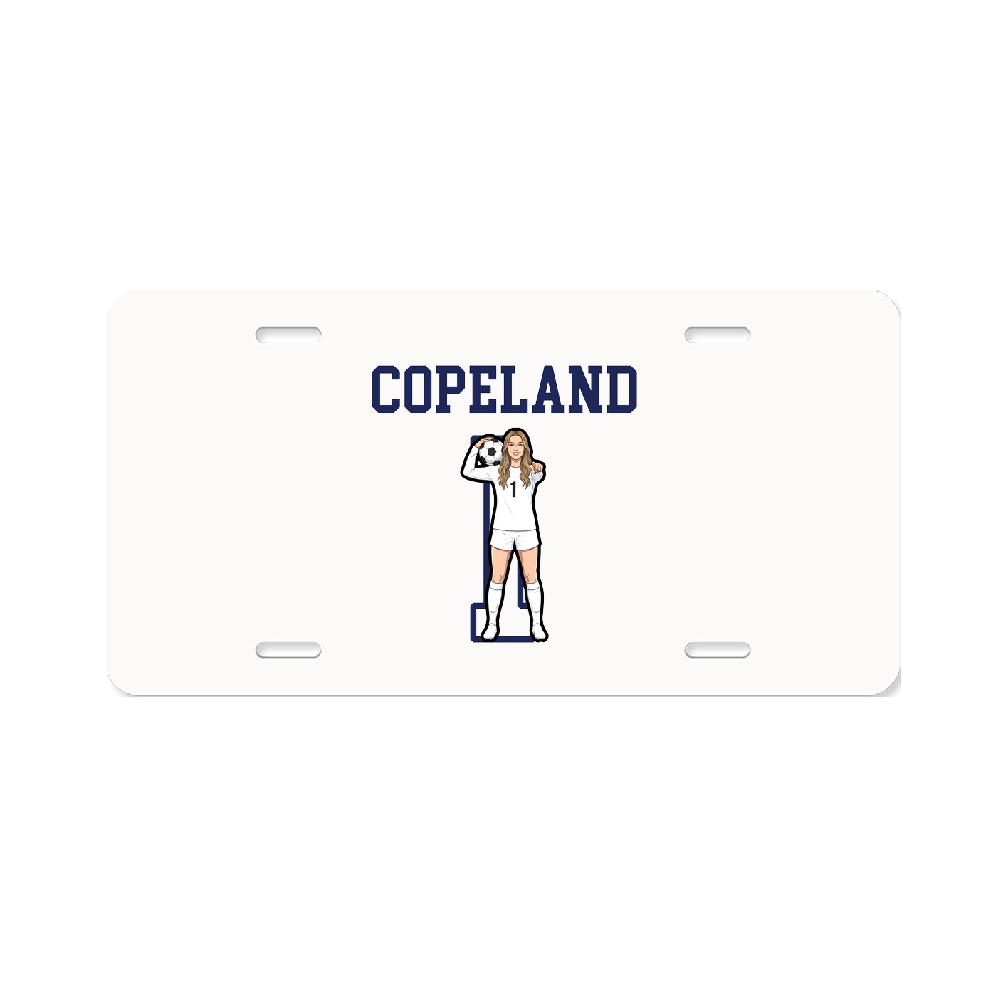 License Plate — Shirsey in Classic