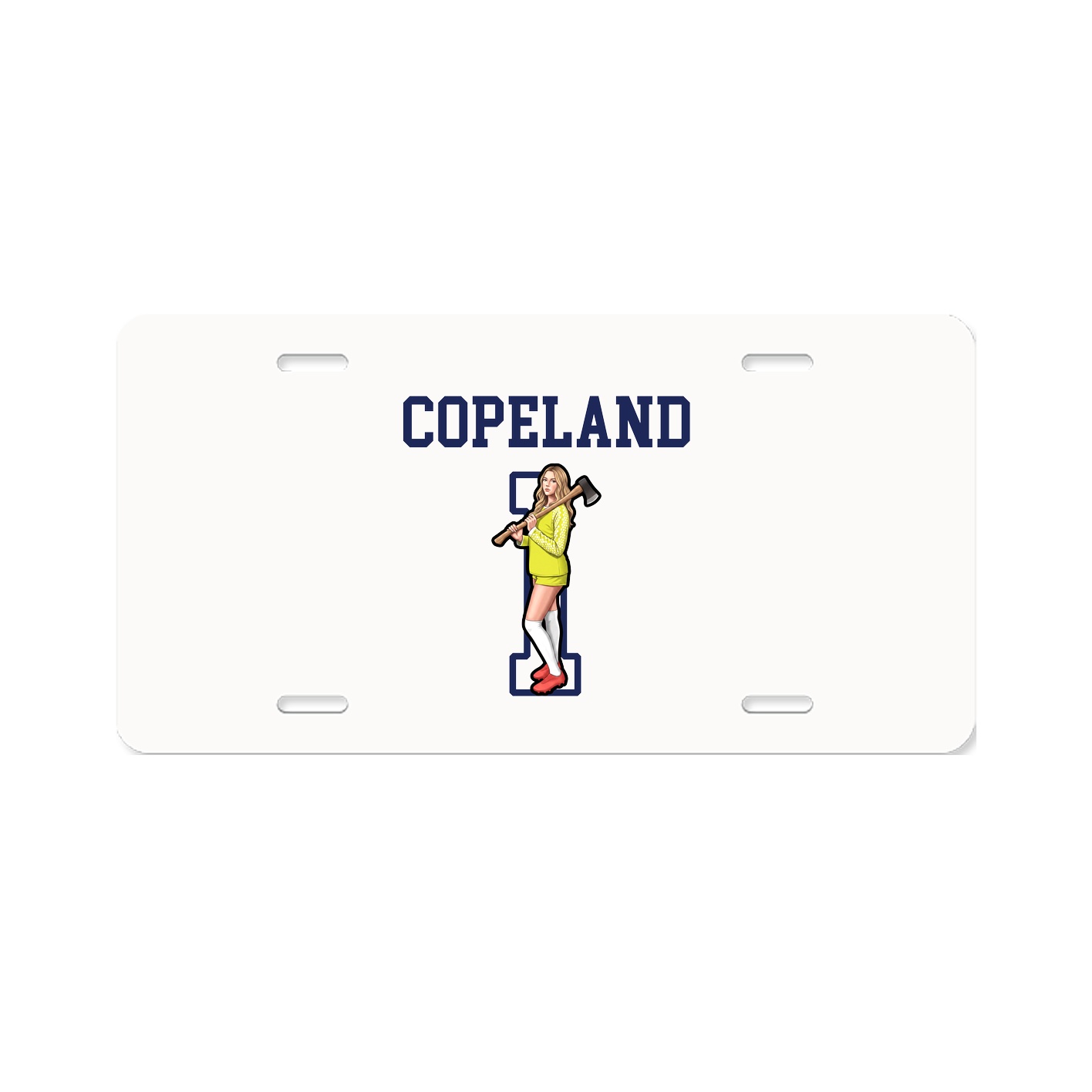 License Plate — Shirsey in Classic