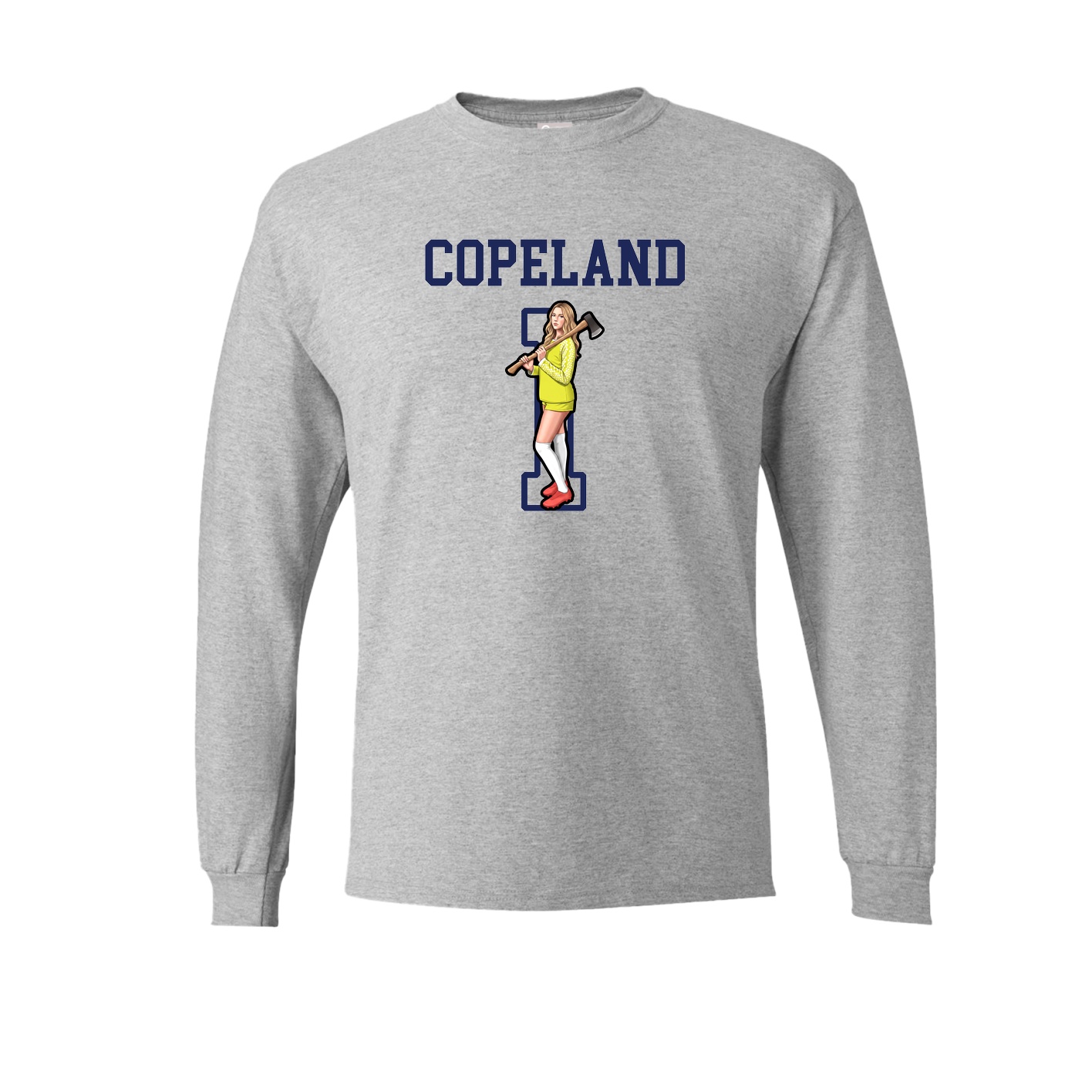 Long Sleeve Tee — Shirsey in Grey