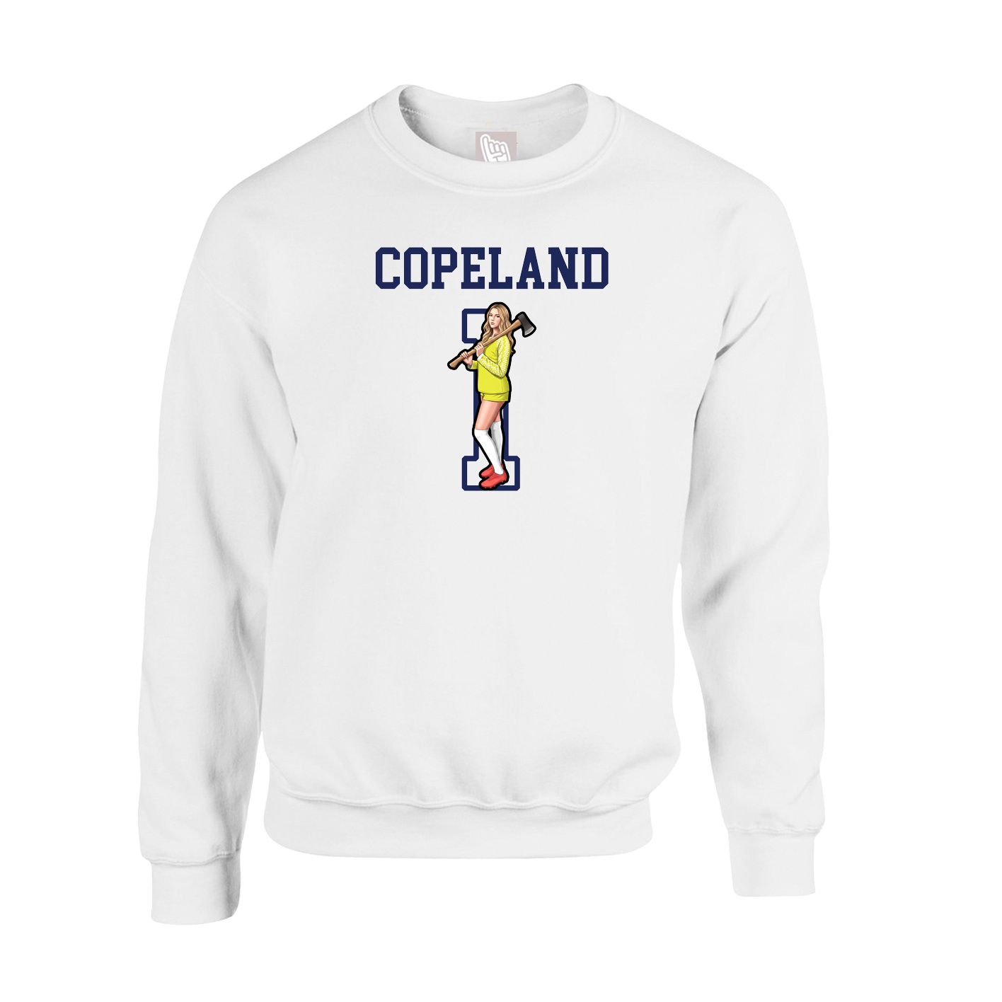 Fleece Crew — Shirsey in White