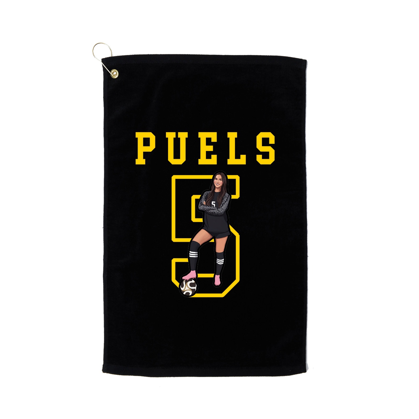 Golf Towel — Shirsey in Black