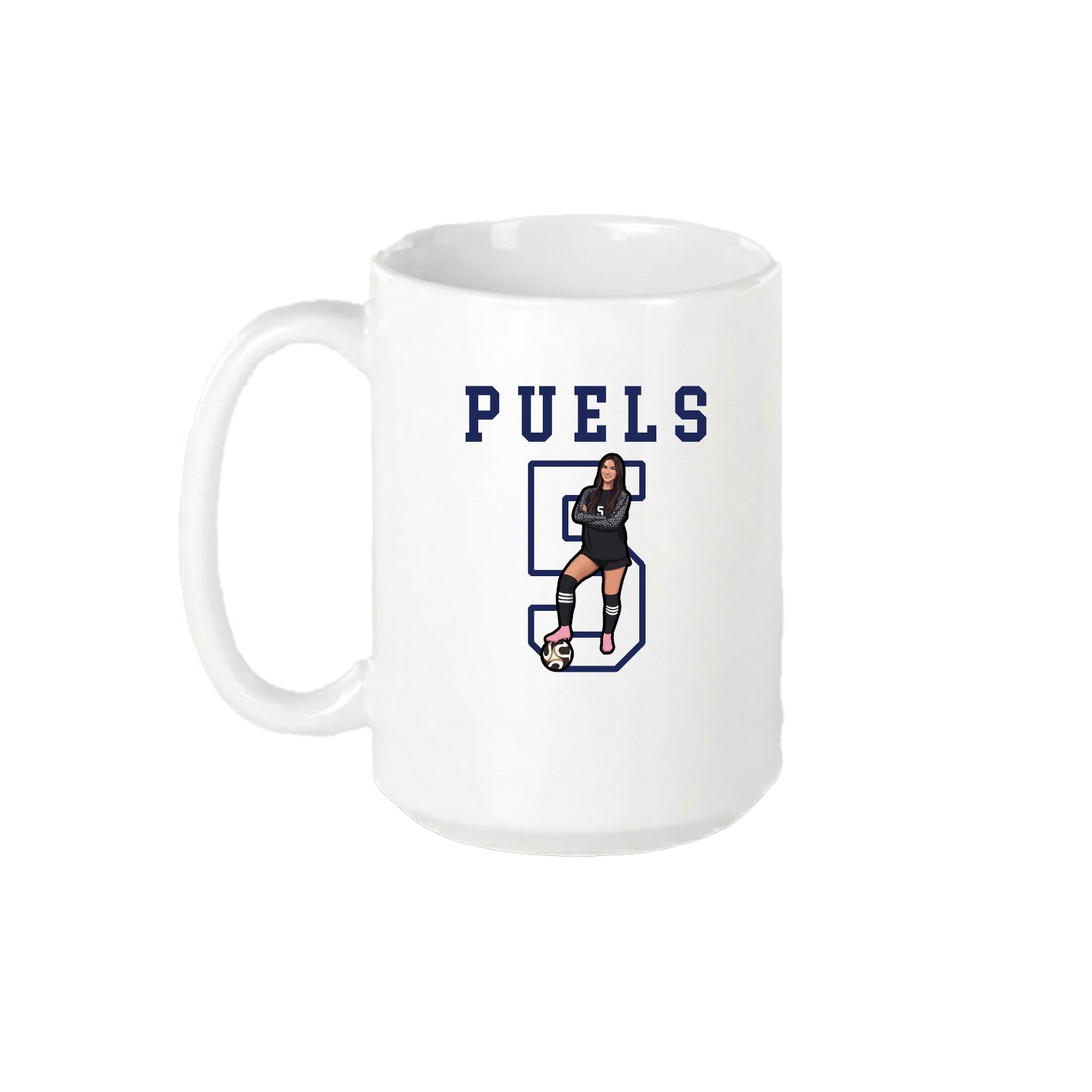 15oz Coffee Mug — Shirsey in White