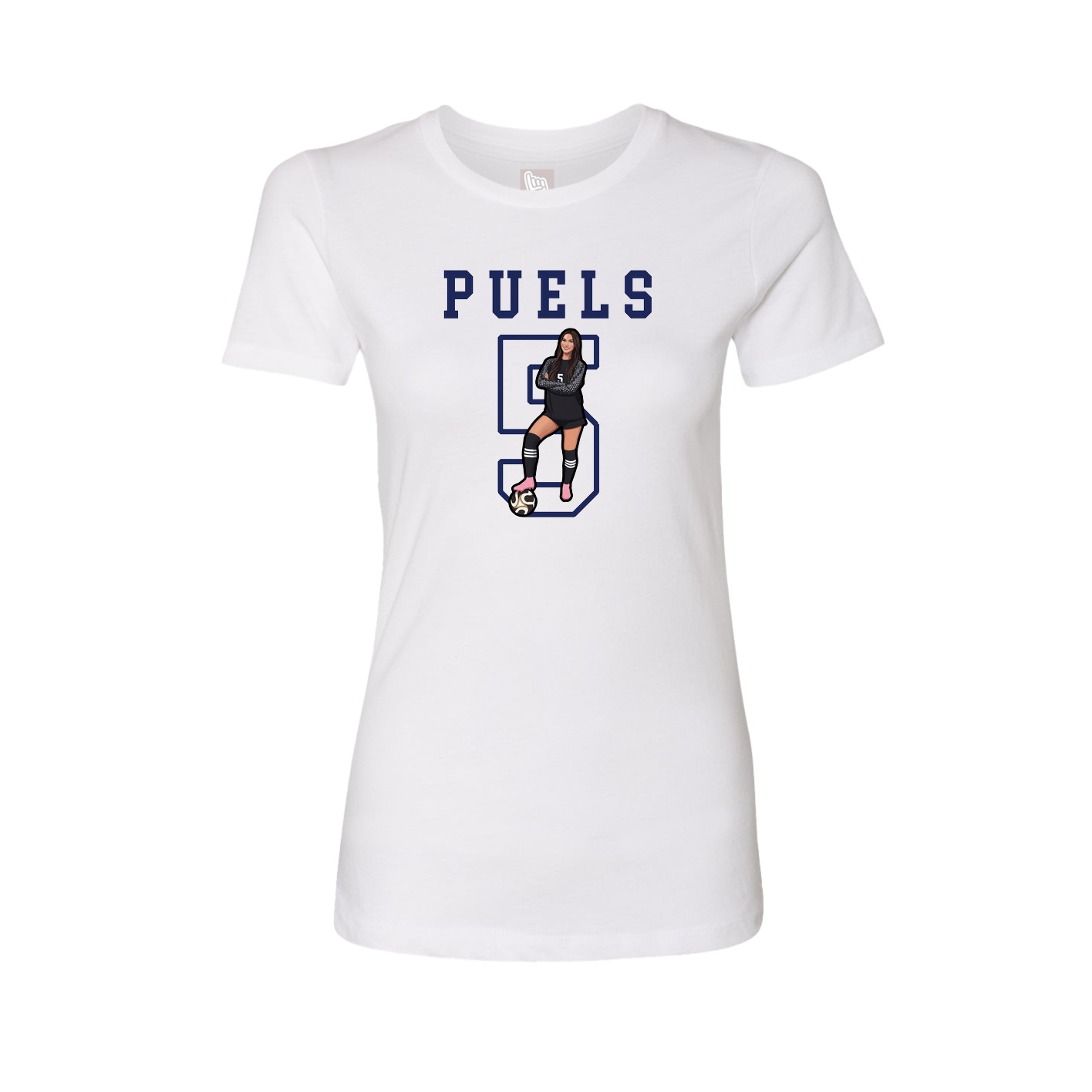 Fitted Women's Tee — Shirsey in White