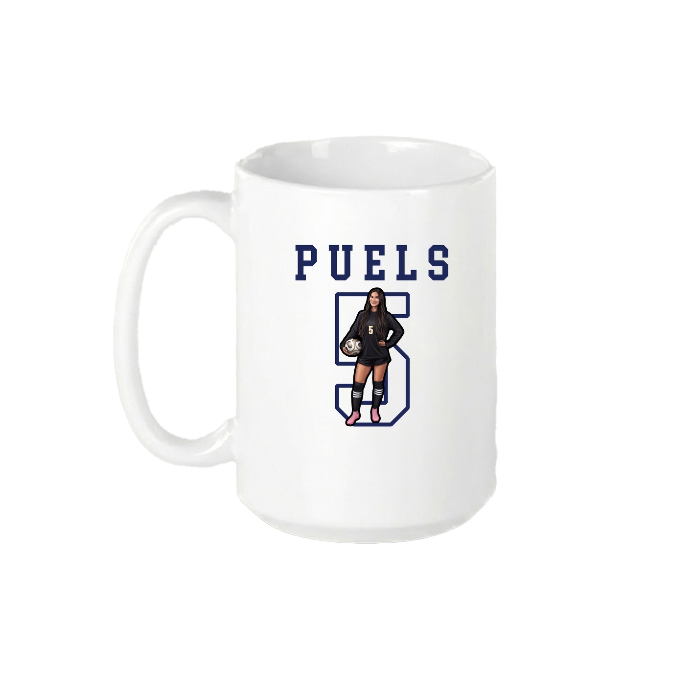 15oz Coffee Mug — Shirsey in White